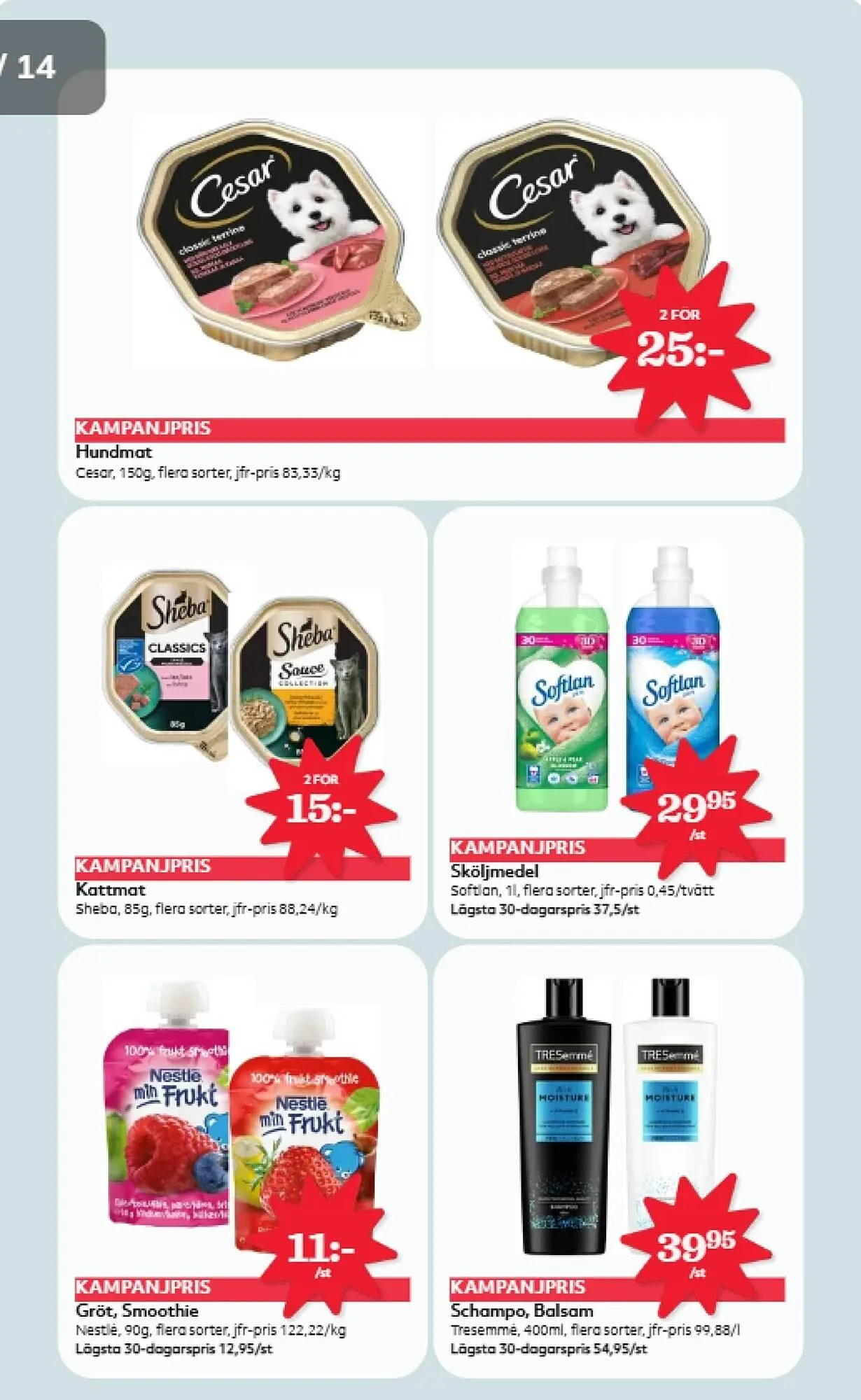 Hemköp reklamblad från 22 september till 28 september 2025 - Reklamblad sidor 13