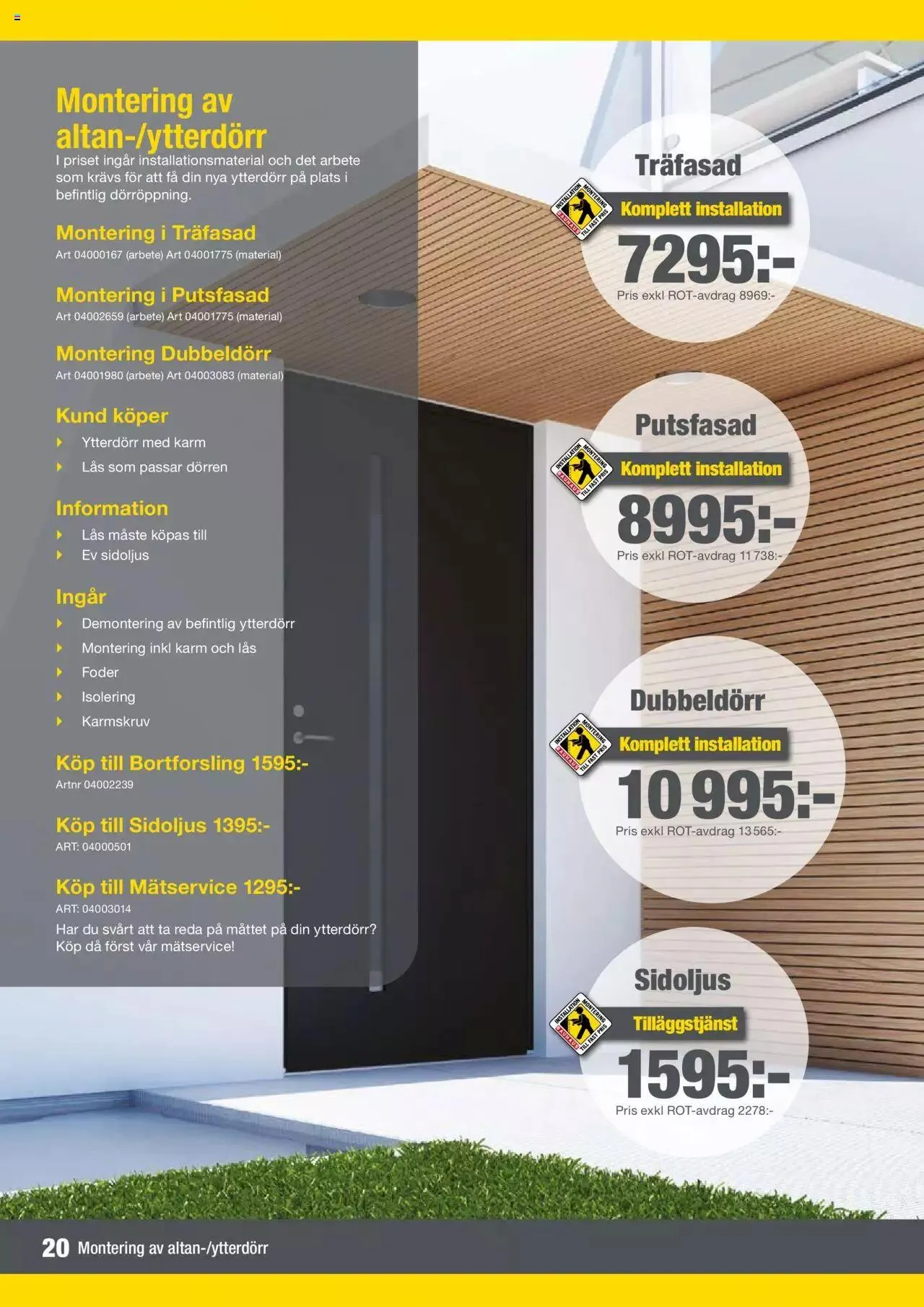 Bauhaus - Montageservice från 19 mars till 31 december 2023 - Reklamblad sidor 19