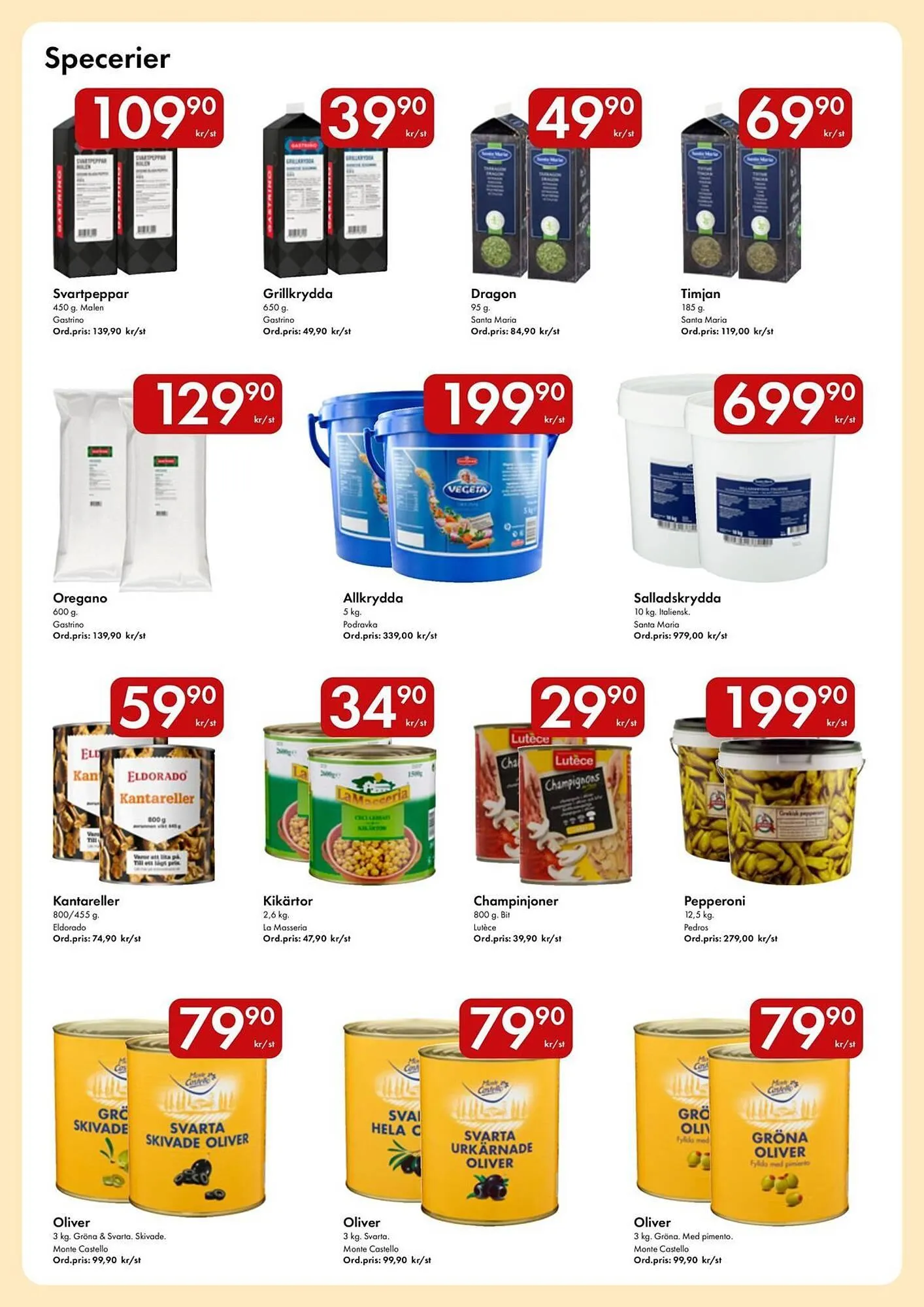 Snabbgross reklamblad från 9 mars till 22 mars 2026 - Reklamblad sidor 10