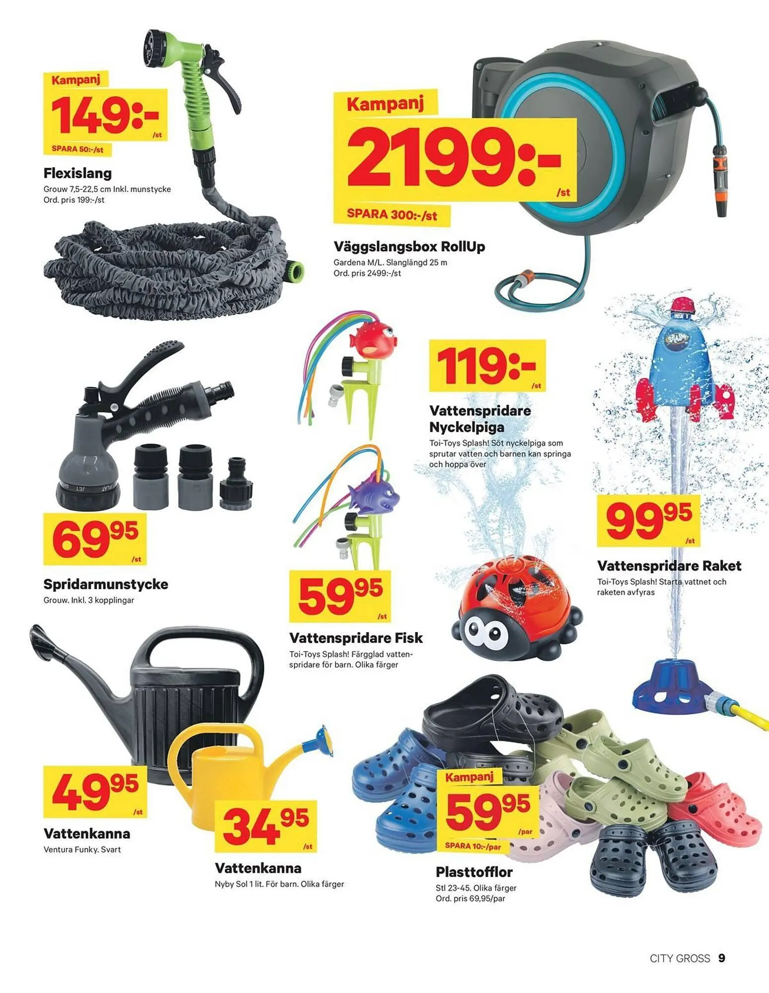 City Gross reklamblad från 22 september till 28 september 2025 - Reklamblad sidor 9