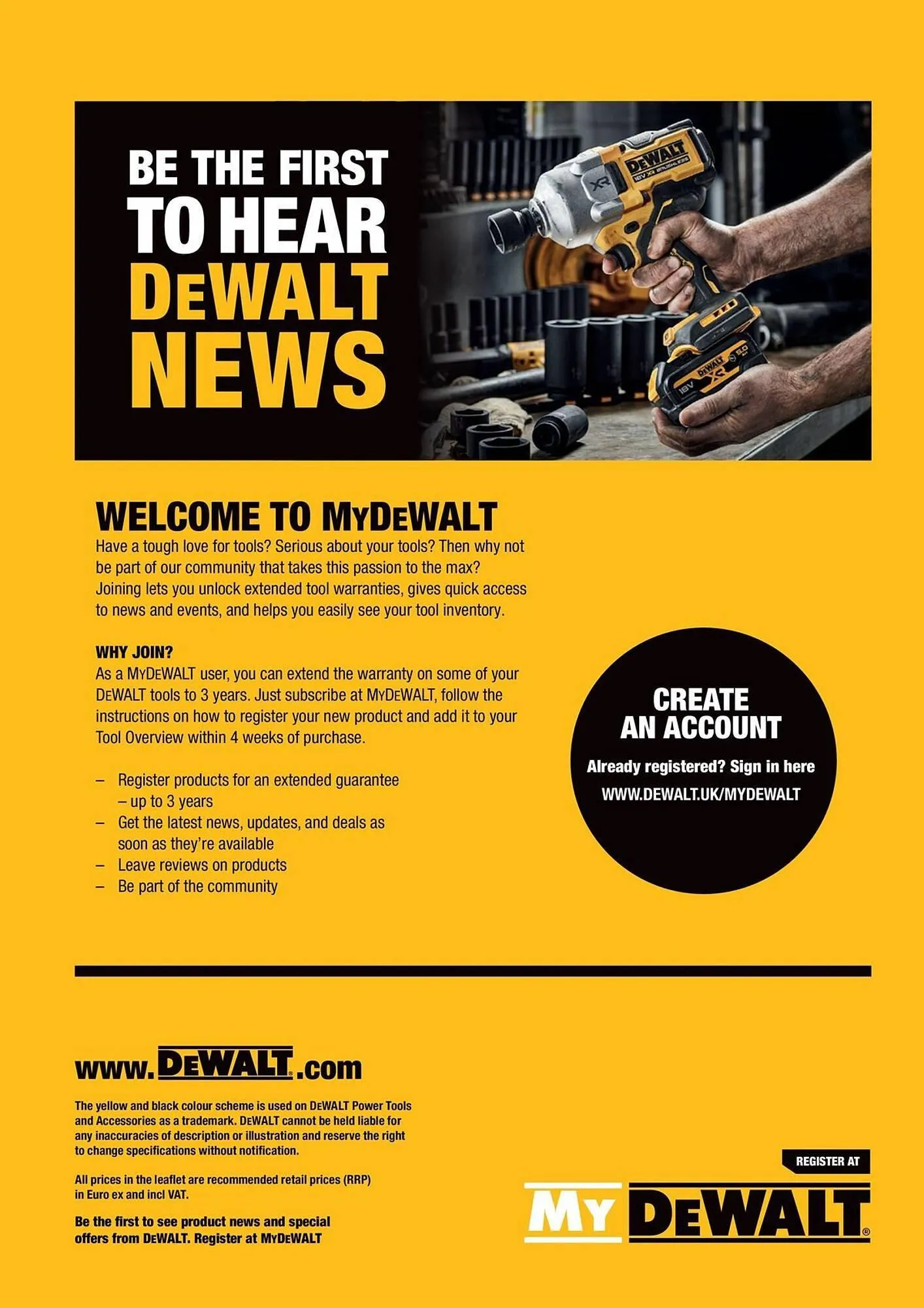 Dewalt reklamblad från 21 mars till 31 maj 2025 - Reklamblad sidor 84