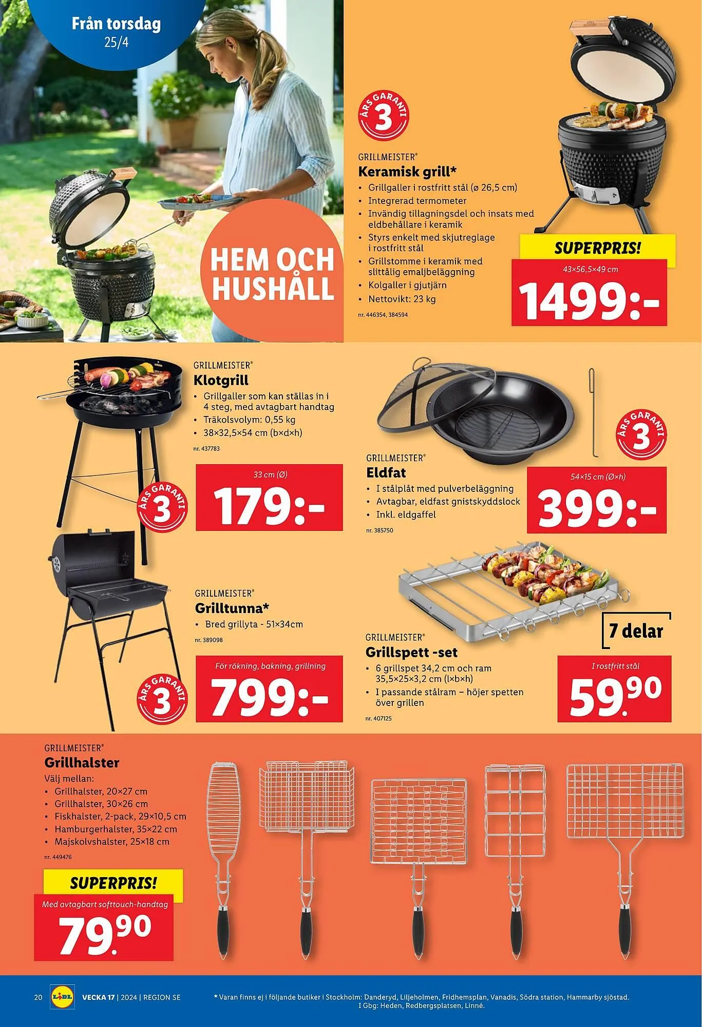 Lidl reklamblad från 22 april till 28 april 2024 - Reklamblad sidor 25