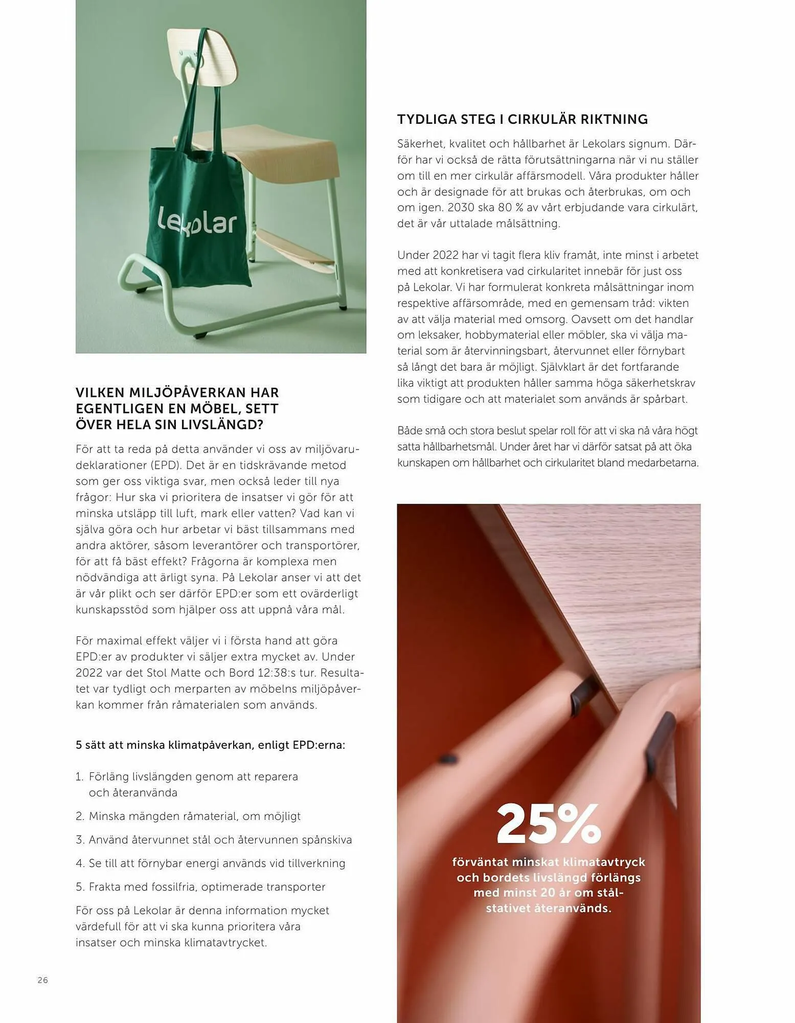 Lekolar reklamblad från 31 augusti till 2 oktober 2023 - Reklamblad sidor 26