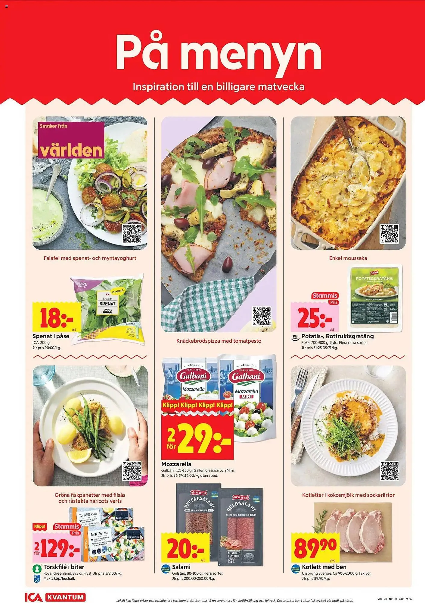 ICA Kvantum reklamblad från 16 februari till 22 februari 2026 - Reklamblad sidor 2
