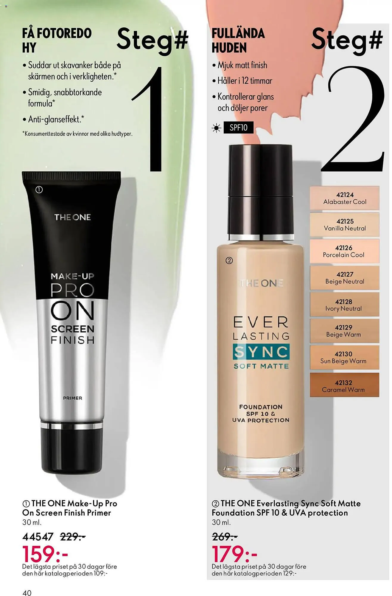 Oriflame reklamblad från 22 april till 12 maj 2026 - Reklamblad sidor 40