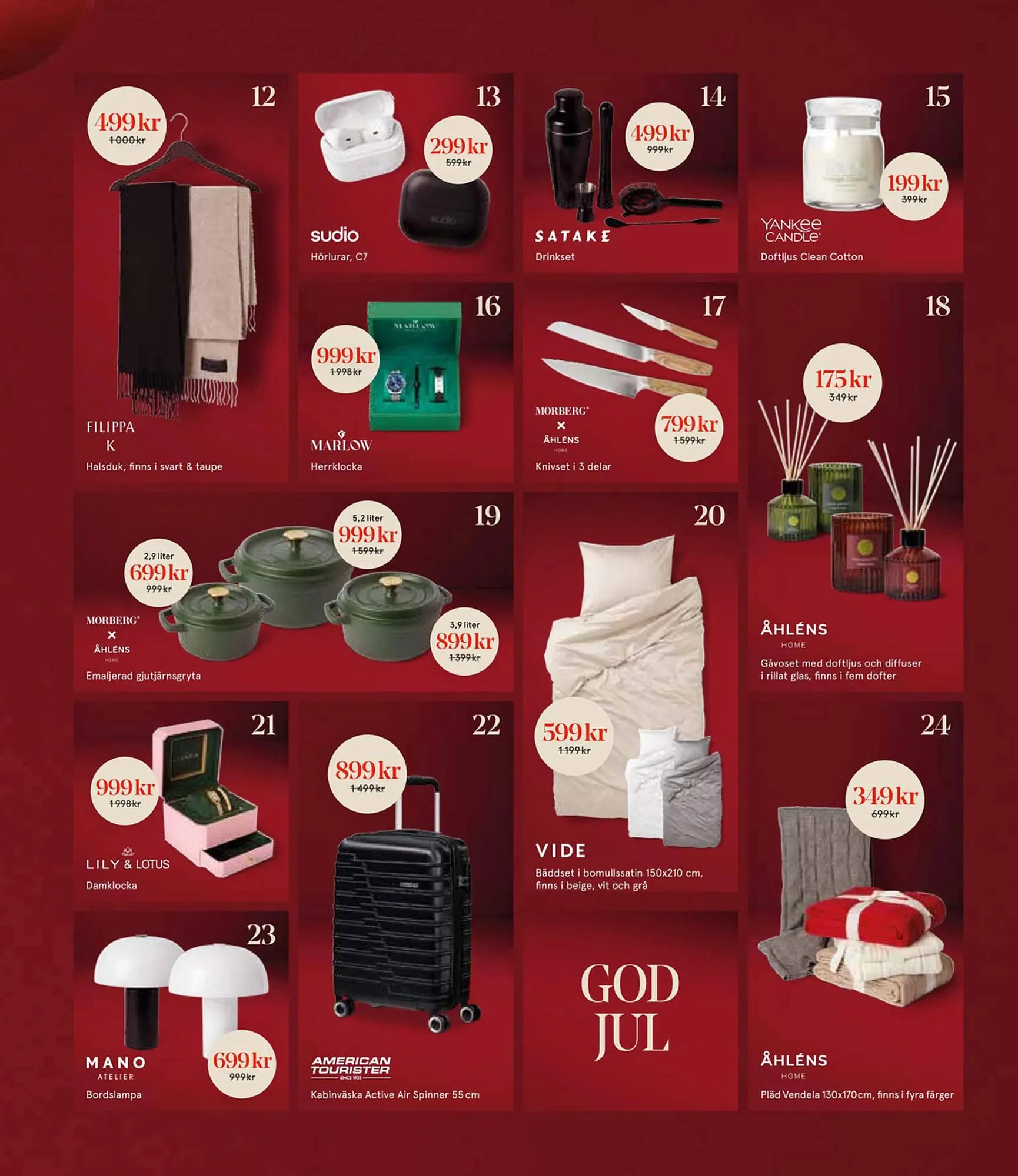 Åhléns reklamblad från 25 november till 24 december 2024 - Reklamblad sidor 123
