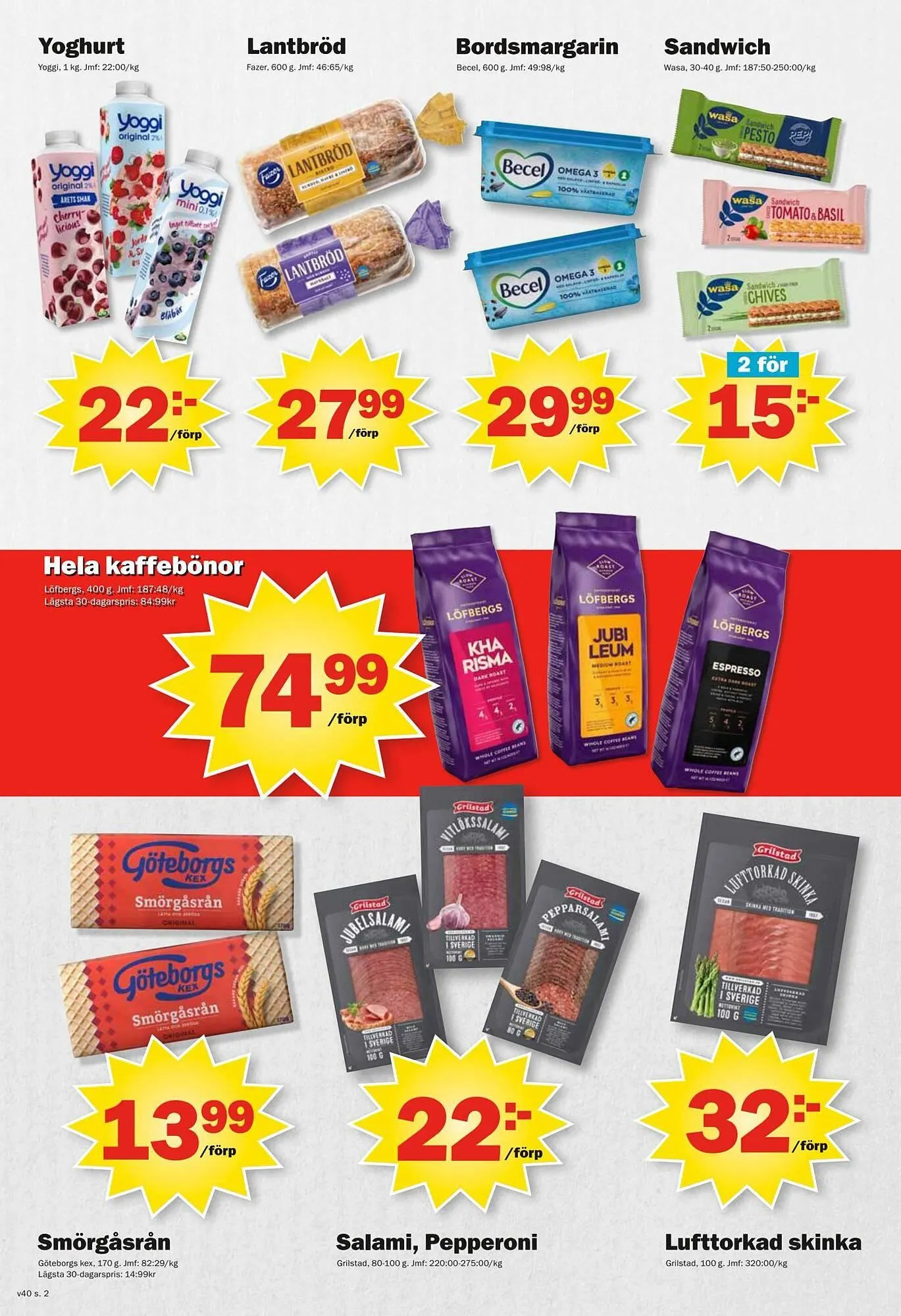 Pekås reklamblad från 29 september till 5 oktober 2025 - Reklamblad sidor 2
