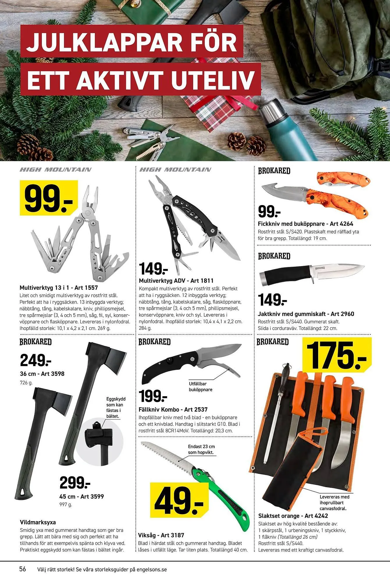 Engelsons reklamblad från 11 november till 25 december 2025 - Reklamblad sidor 56