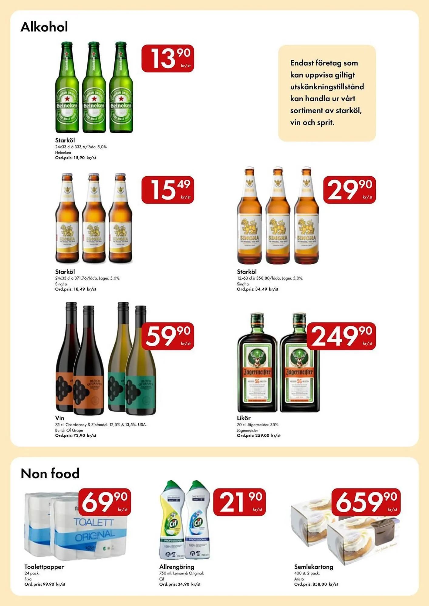 Snabbgross reklamblad från 9 februari till 22 februari 2026 - Reklamblad sidor 13