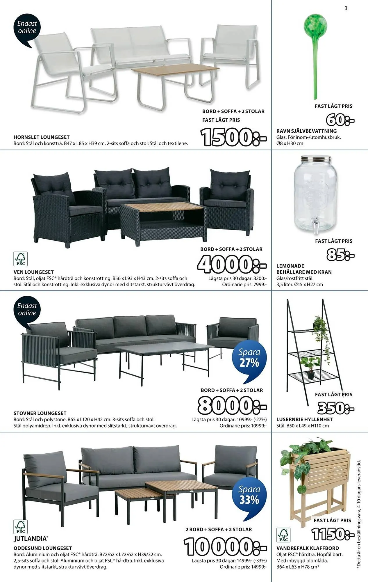 JYSK reklamblad från 21 april till 4 maj 2025 - Reklamblad sidor 4