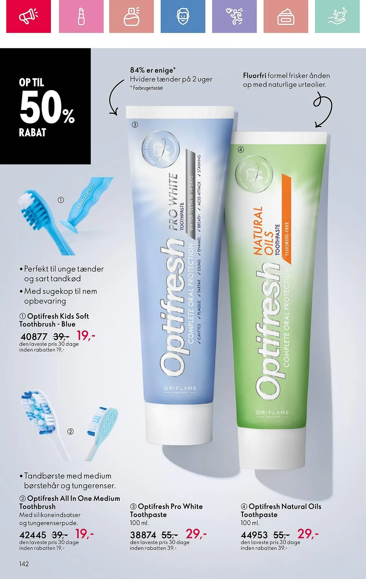 Oriflame reklamblad från 30 mars till 19 april 2025 - Reklamblad sidor 142