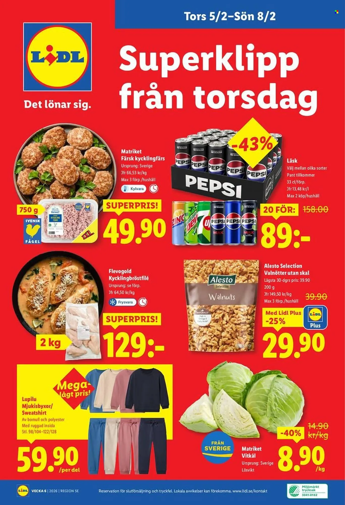 Lidl reklamblad från 2 februari till 8 februari 2026 - Reklamblad sidor 28