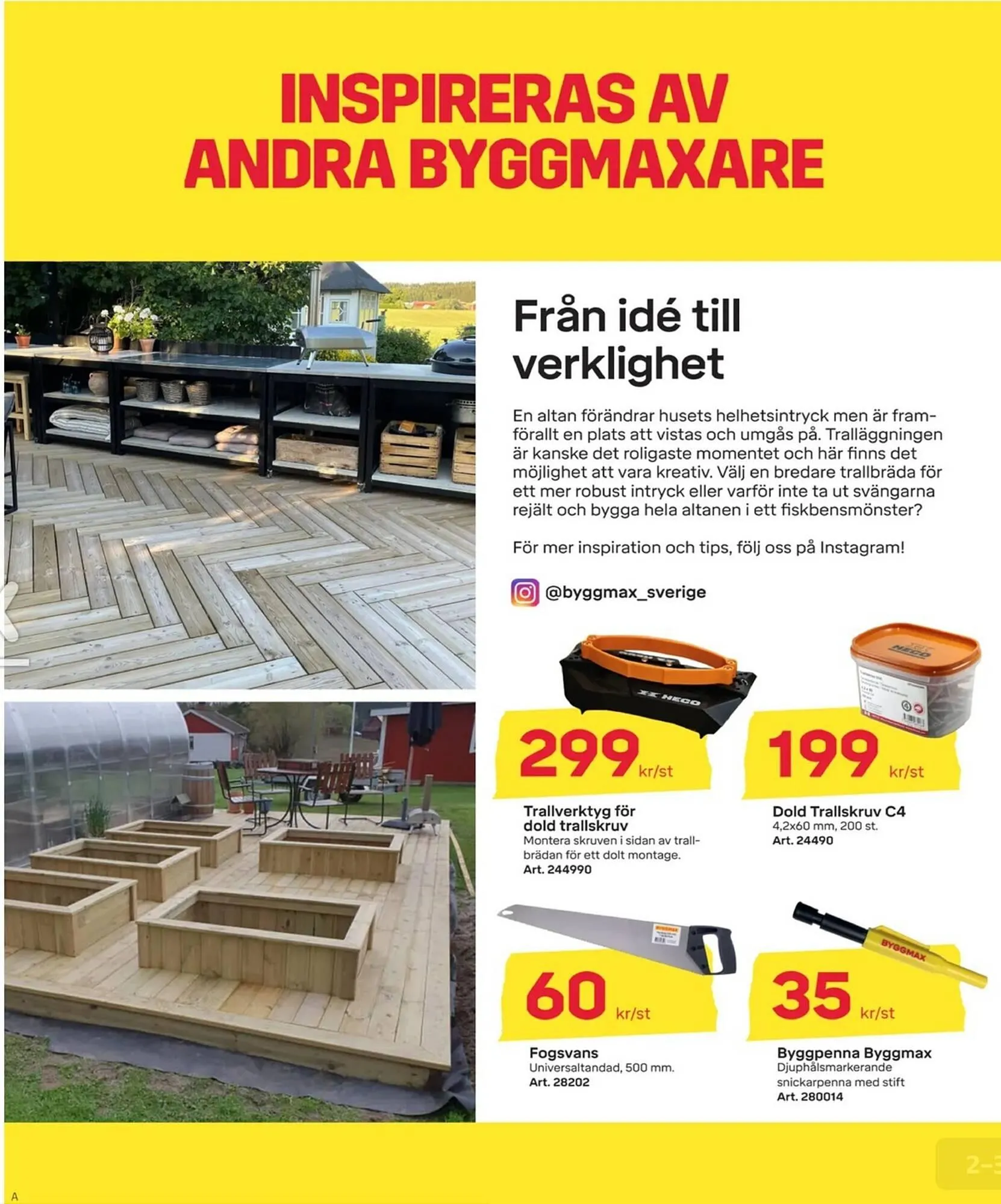Byggmax reklamblad från 21 mars till 6 april 2025 - Reklamblad sidor 2