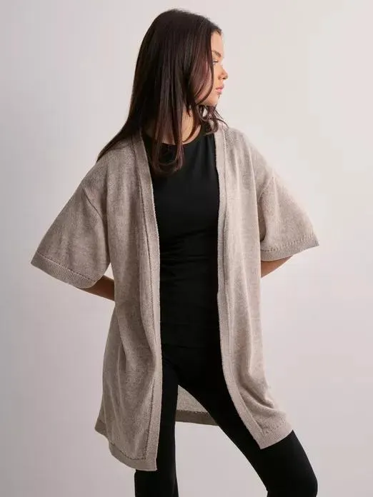 JDYSHINE LIFE L/S OPEN KIMONO KNT