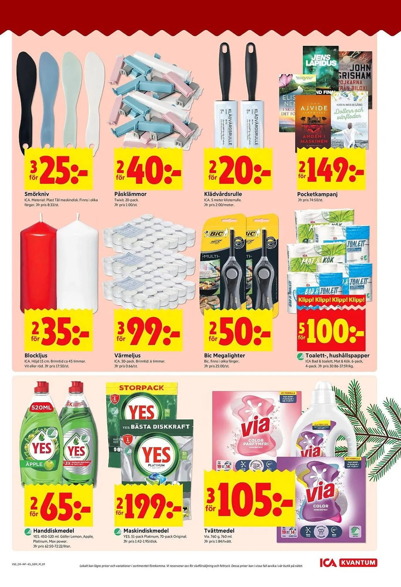 ICA Kvantum reklamblad från 8 december till 14 december 2025 - Reklamblad sidor 9
