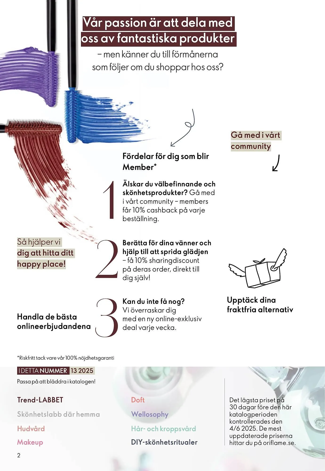 Oriflame reklamblad från 14 september till 7 oktober 2025 - Reklamblad sidor 2