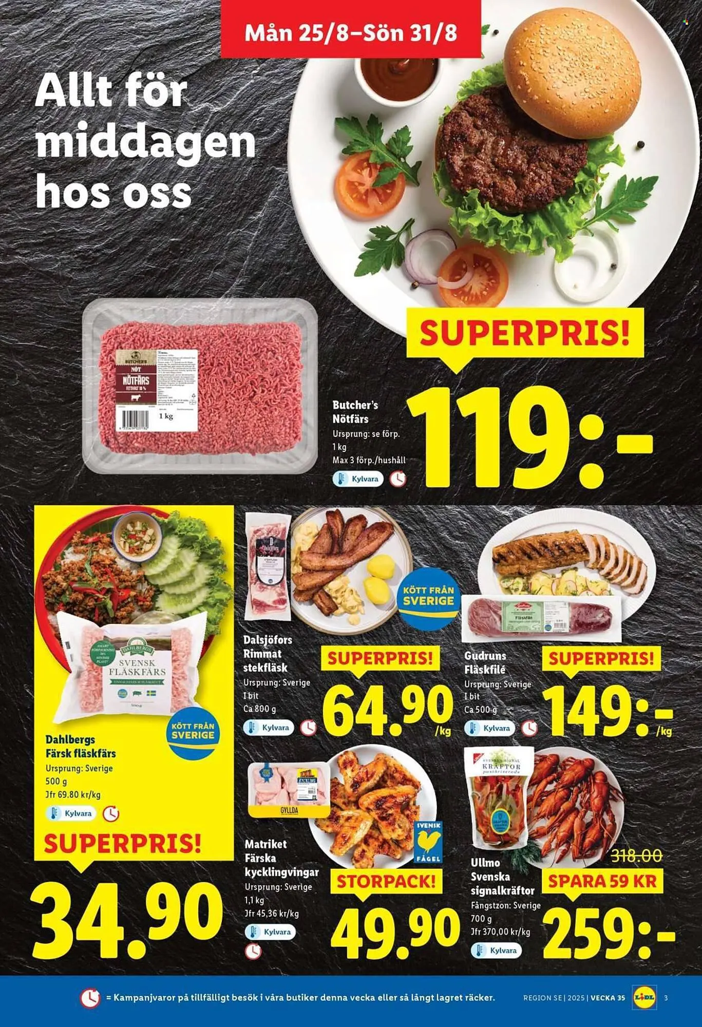Lidl reklamblad från 25 augusti till 31 augusti 2025 - Reklamblad sidor 3