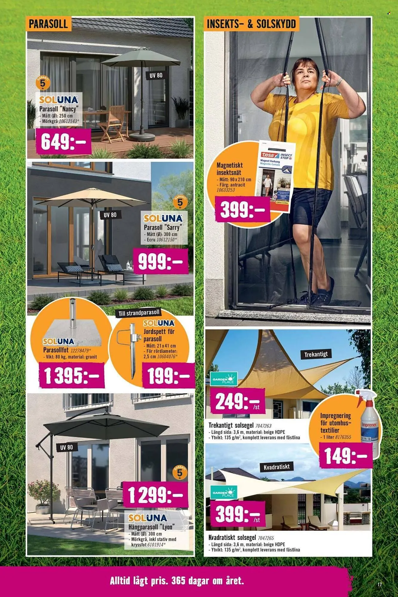 Hornbach reklamblad från 26 maj till 22 juni 2025 - Reklamblad sidor 17