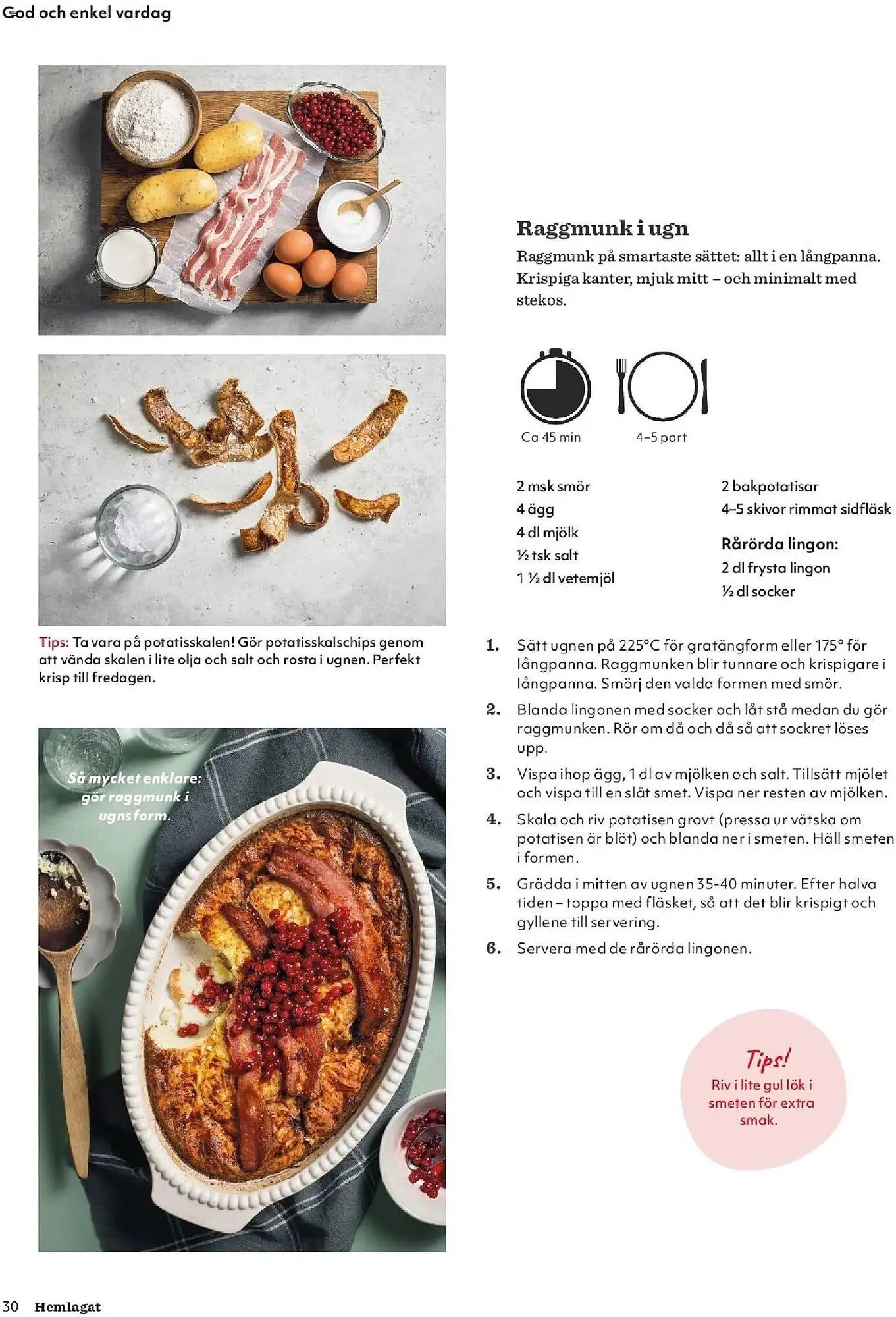 Hemköp reklamblad från 19 februari till 29 mars 2026 - Reklamblad sidor 30