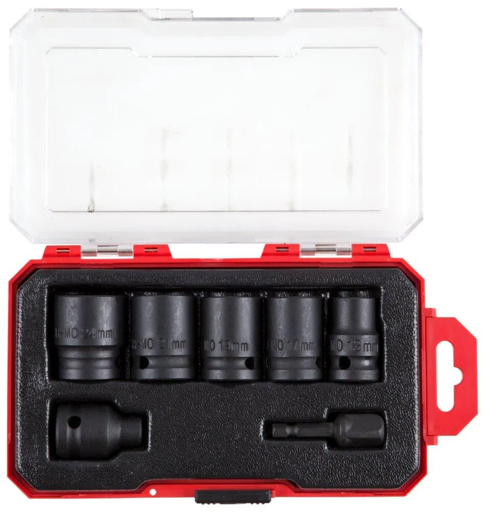 Hylsnyckelsats 1/2" 7 delar