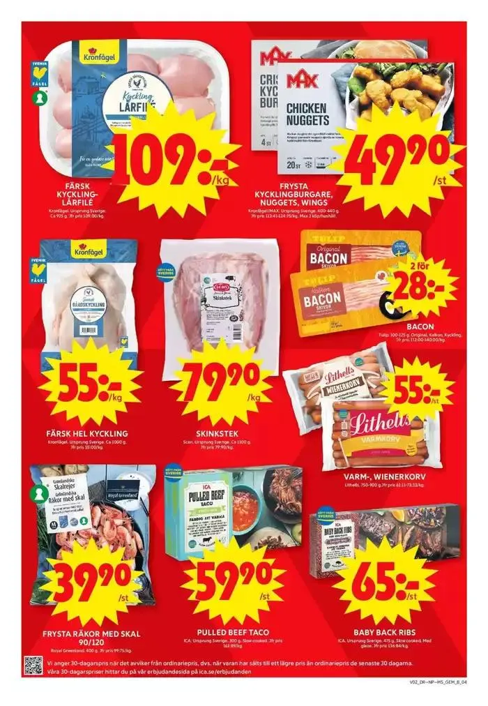 Aktuella deals och erbjudanden från 6 januari till 12 januari 2025 - Reklamblad sidor 4