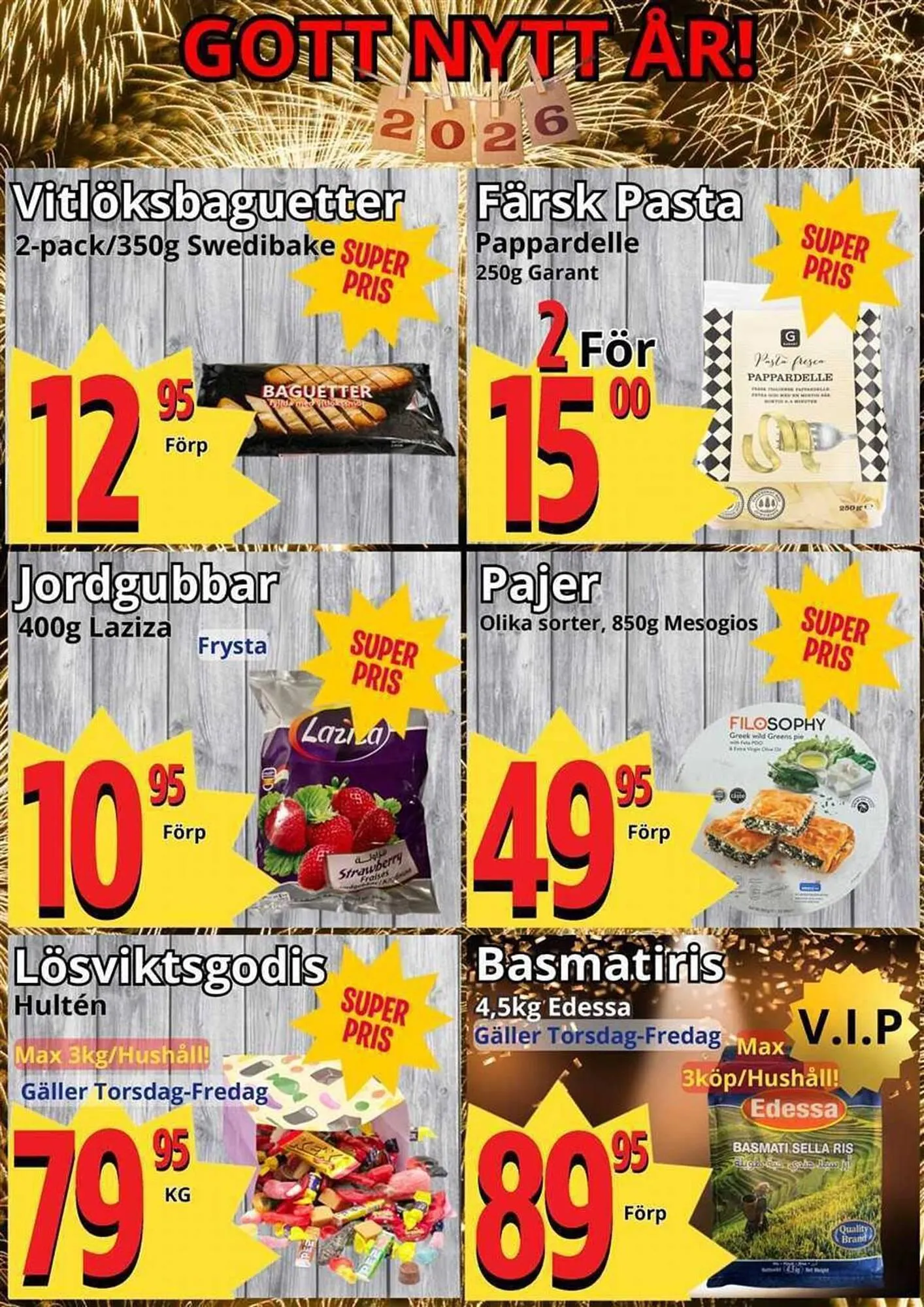 Supergrossen reklamblad från 27 december till 4 januari 2026 - Reklamblad sidor 3