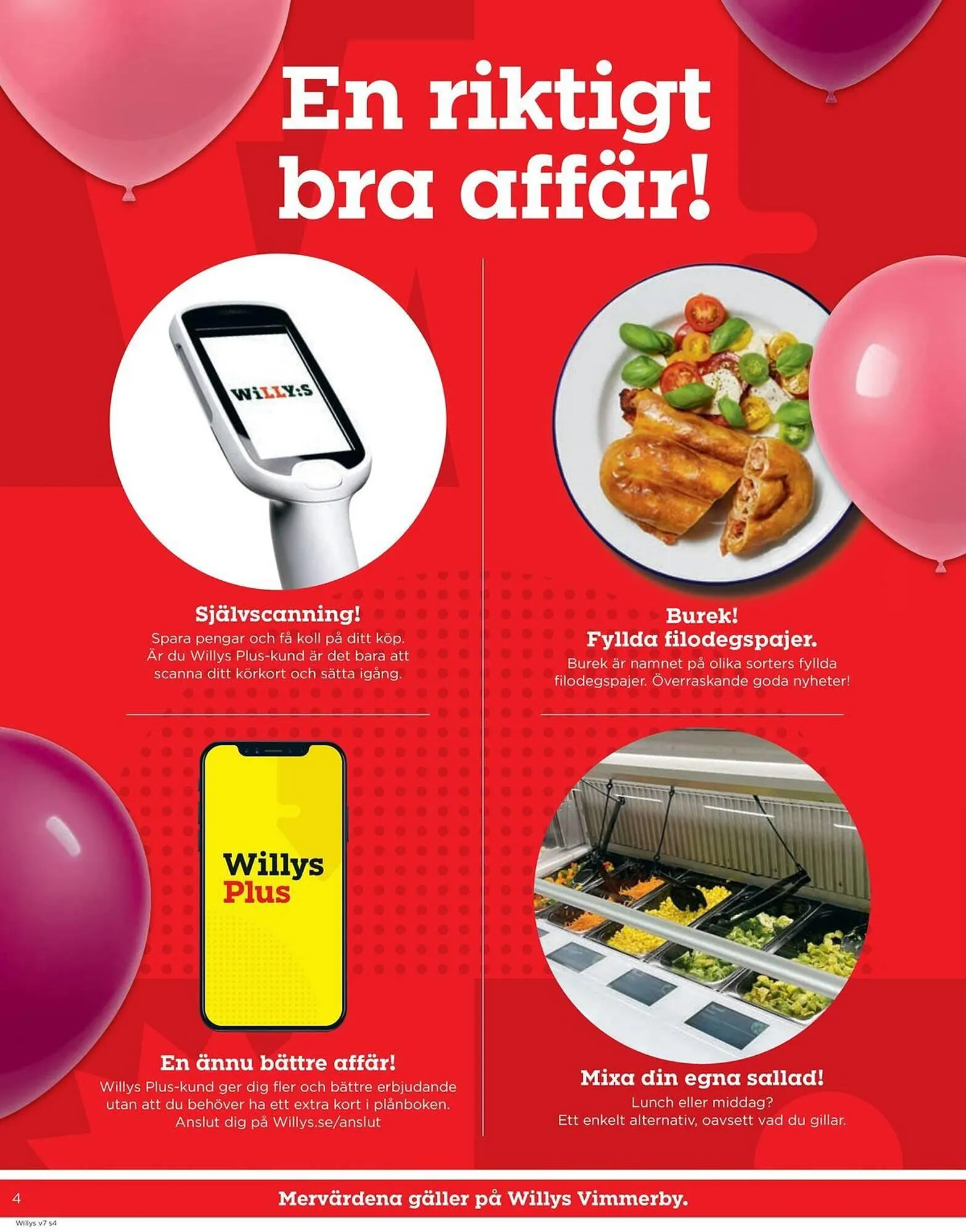 Willys reklamblad från 7 februari till 16 februari 2025 - Reklamblad sidor 4