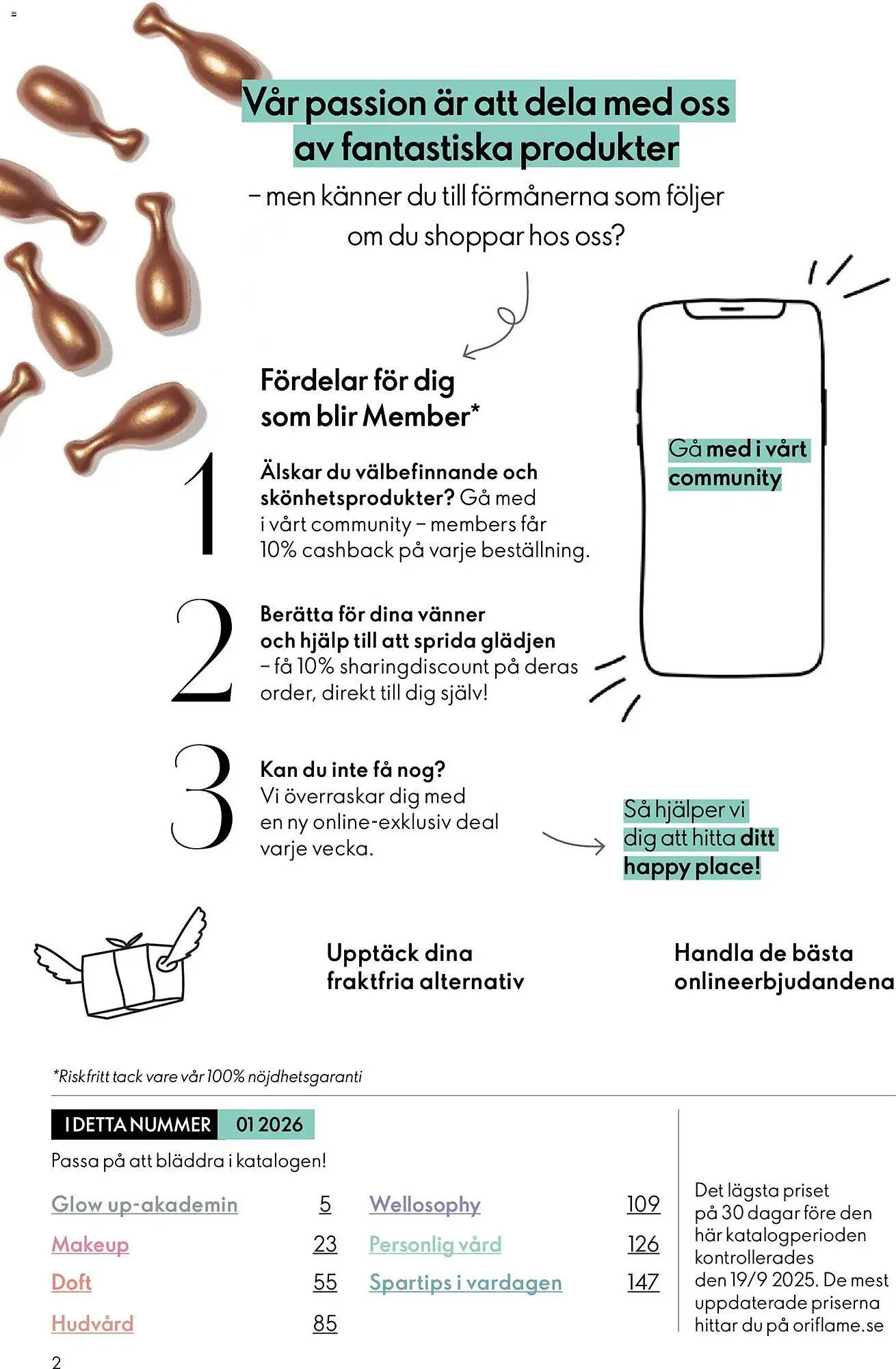 Oriflame reklamblad från 31 december till 27 januari 2026 - Reklamblad sidor 2