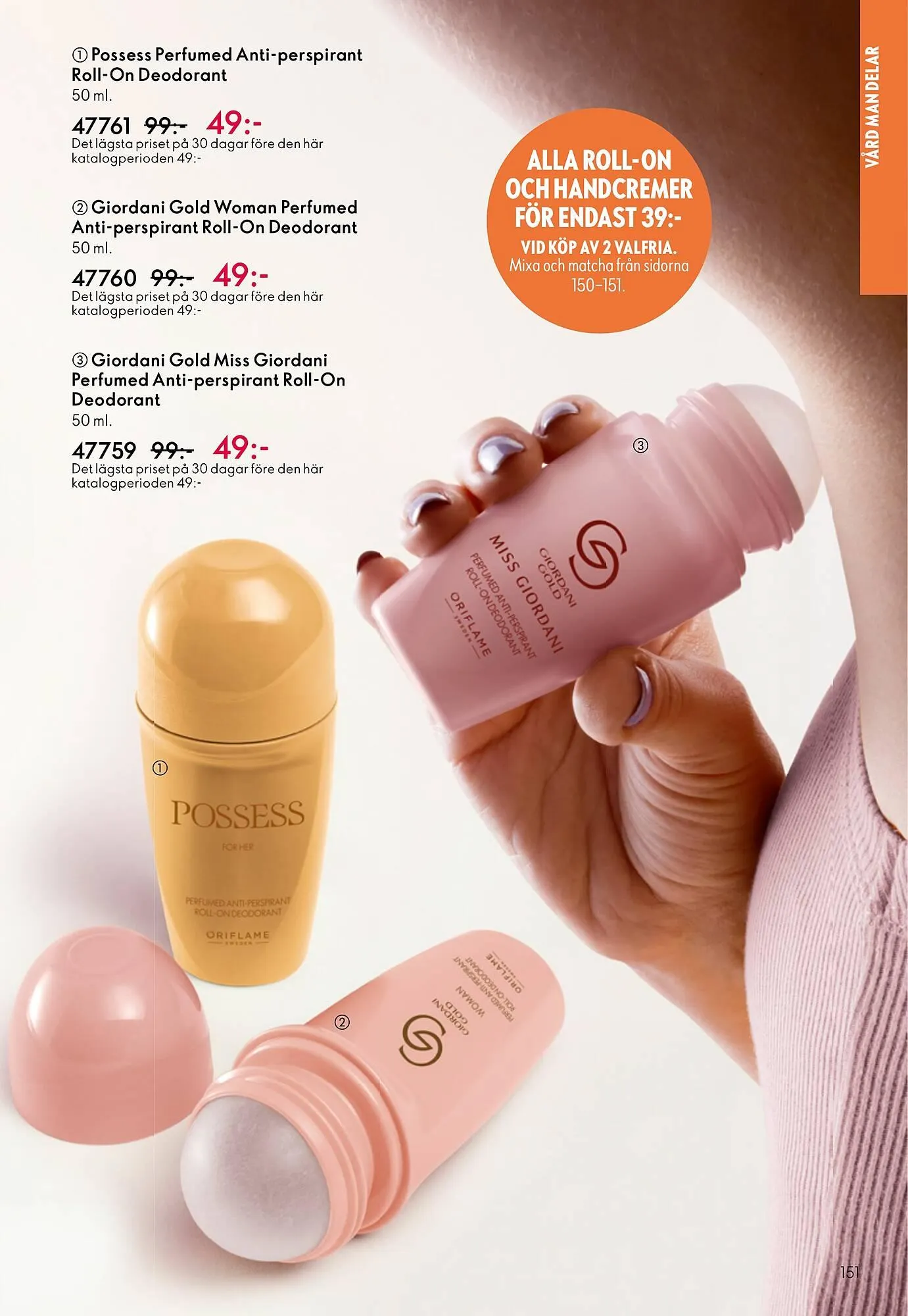 Oriflame reklamblad från 13 maj till 2 juni 2026 - Reklamblad sidor 151