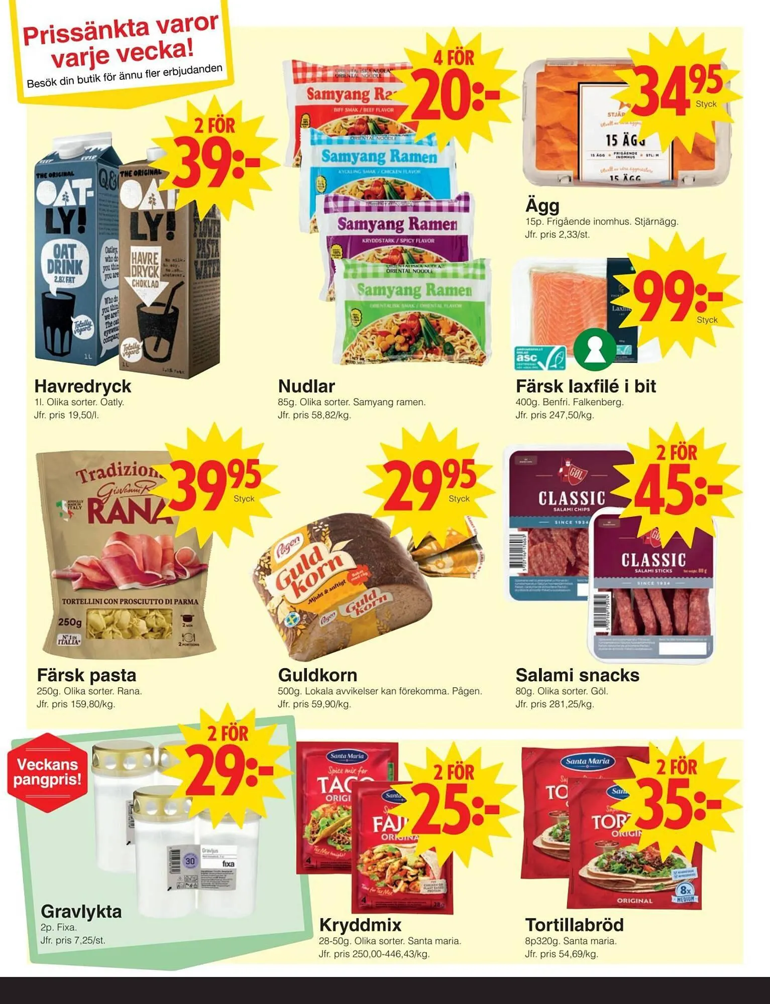 Matöppet reklamblad från 27 oktober till 2 november 2025 - Reklamblad sidor 2