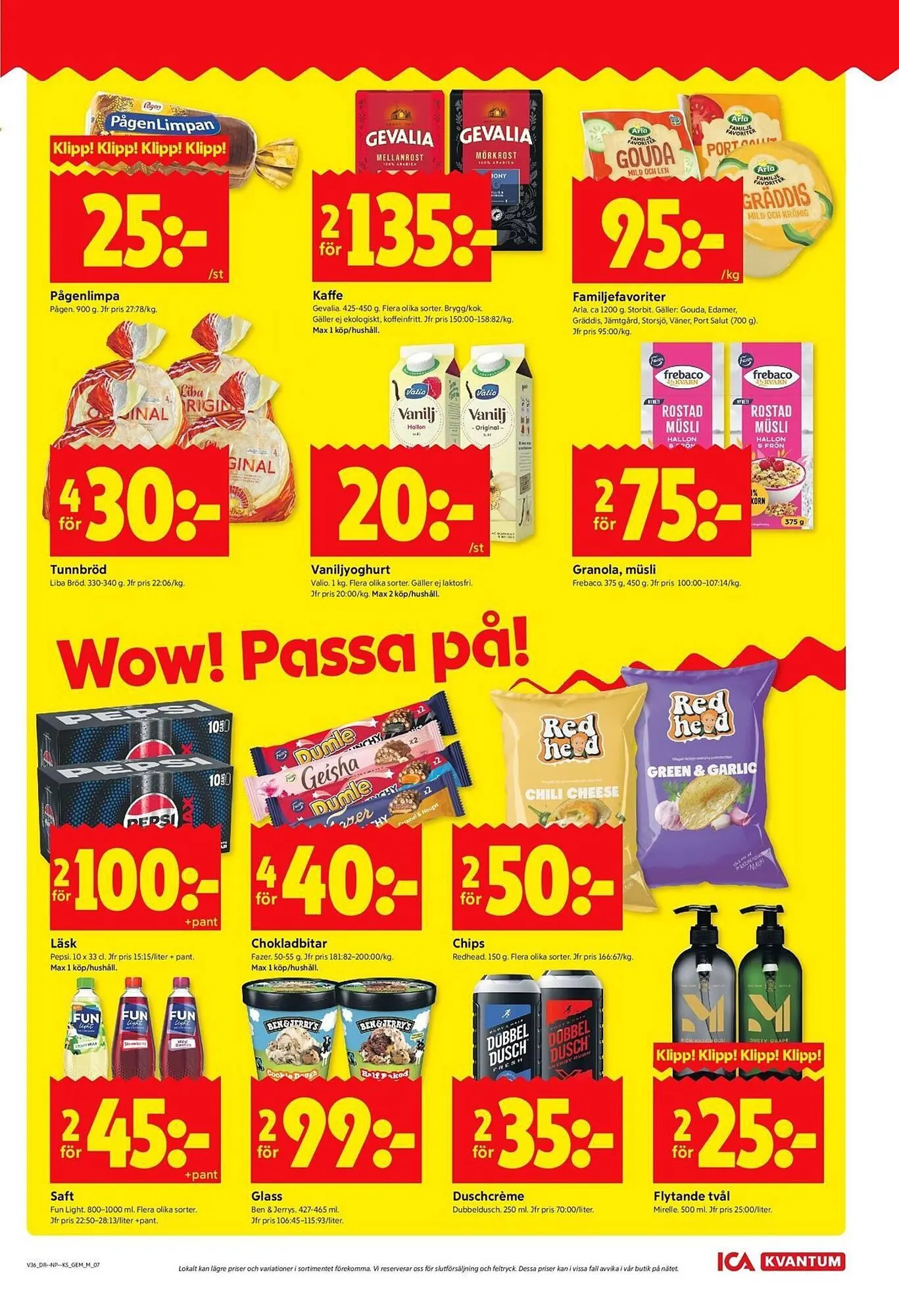 ICA Kvantum reklamblad från 1 september till 7 september 2025 - Reklamblad sidor 7