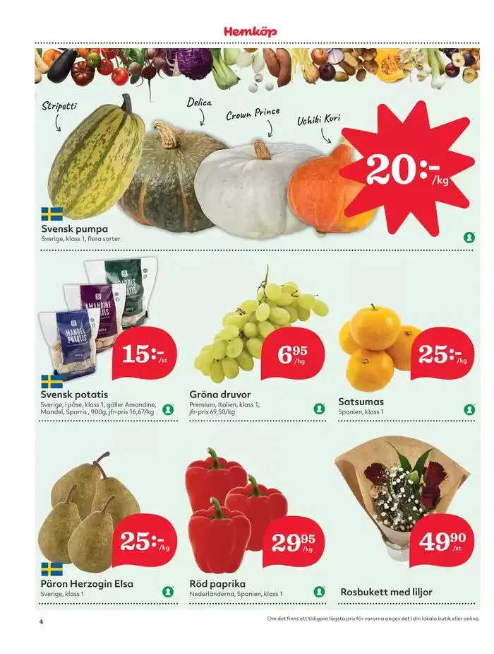 Specialerbjudanden för dig från 30 september till 6 oktober 2024 - Reklamblad sidor 4