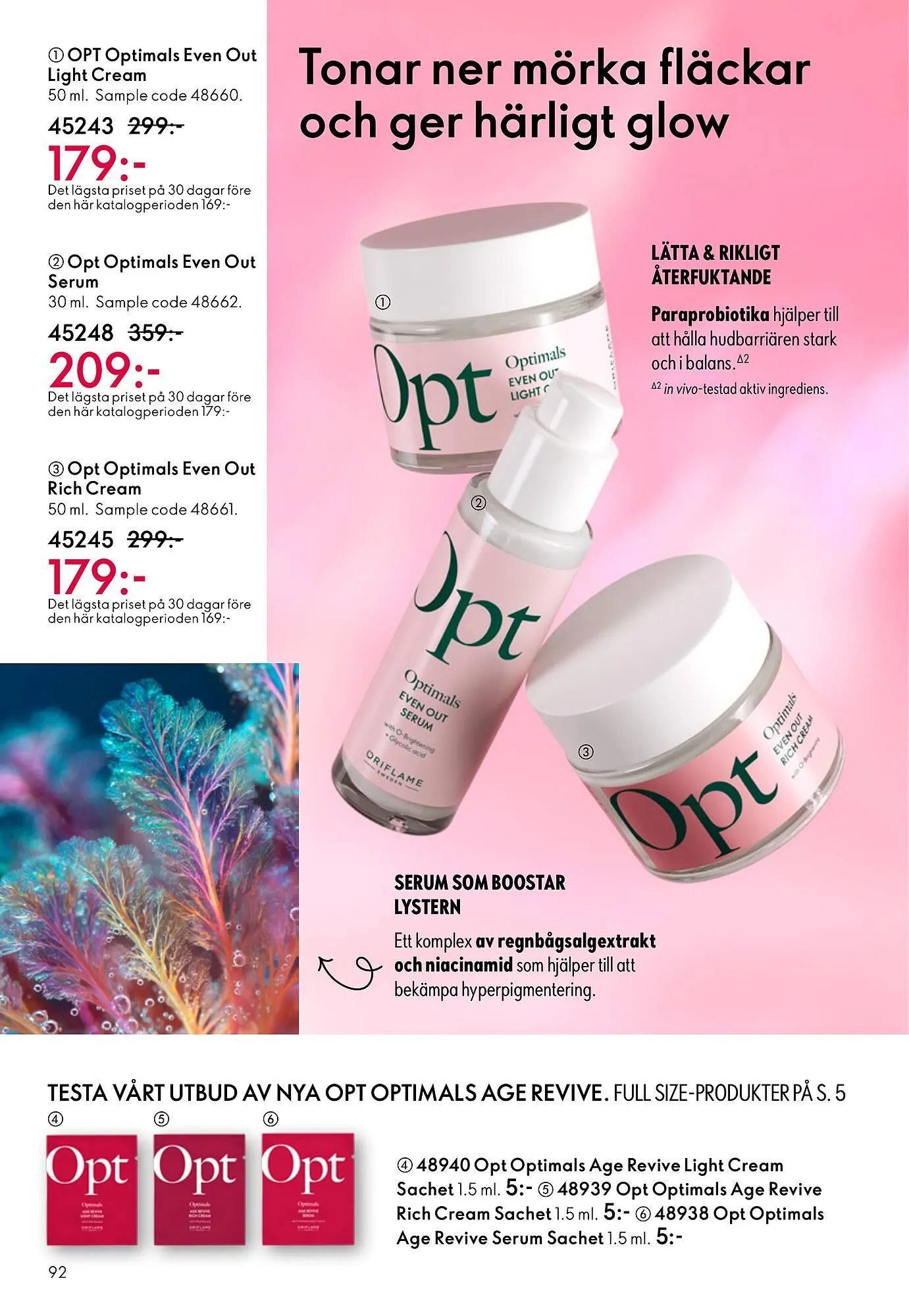 Oriflame reklamblad från 11 mars till 31 mars 2026 - Reklamblad sidor 92