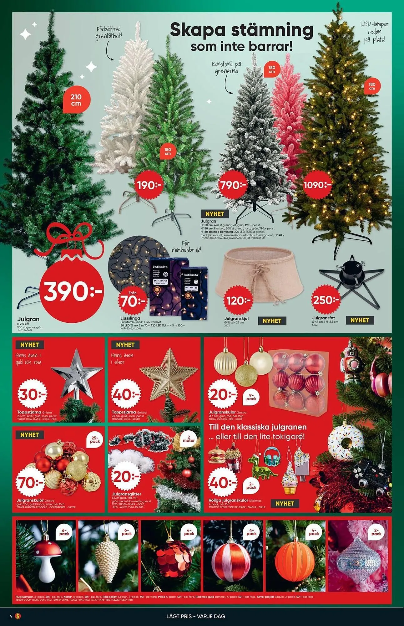 DollarStore annonsblad från 8 december till 14 december 2025 - Reklamblad sidor 4
