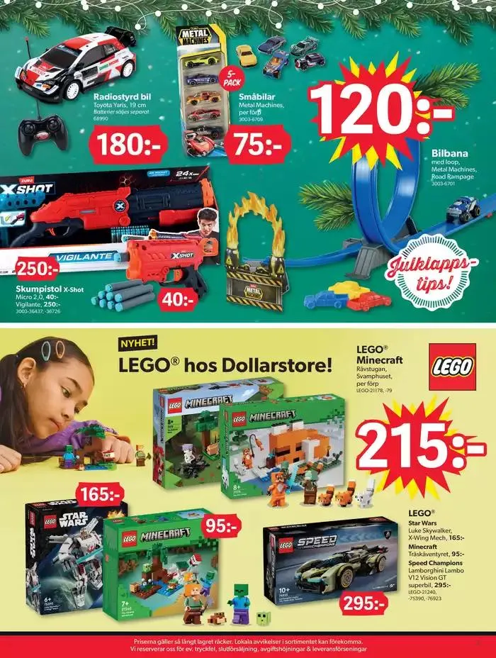 DollarStore Erbjudanden från 26 november till 10 december 2024 - Reklamblad sidor 3