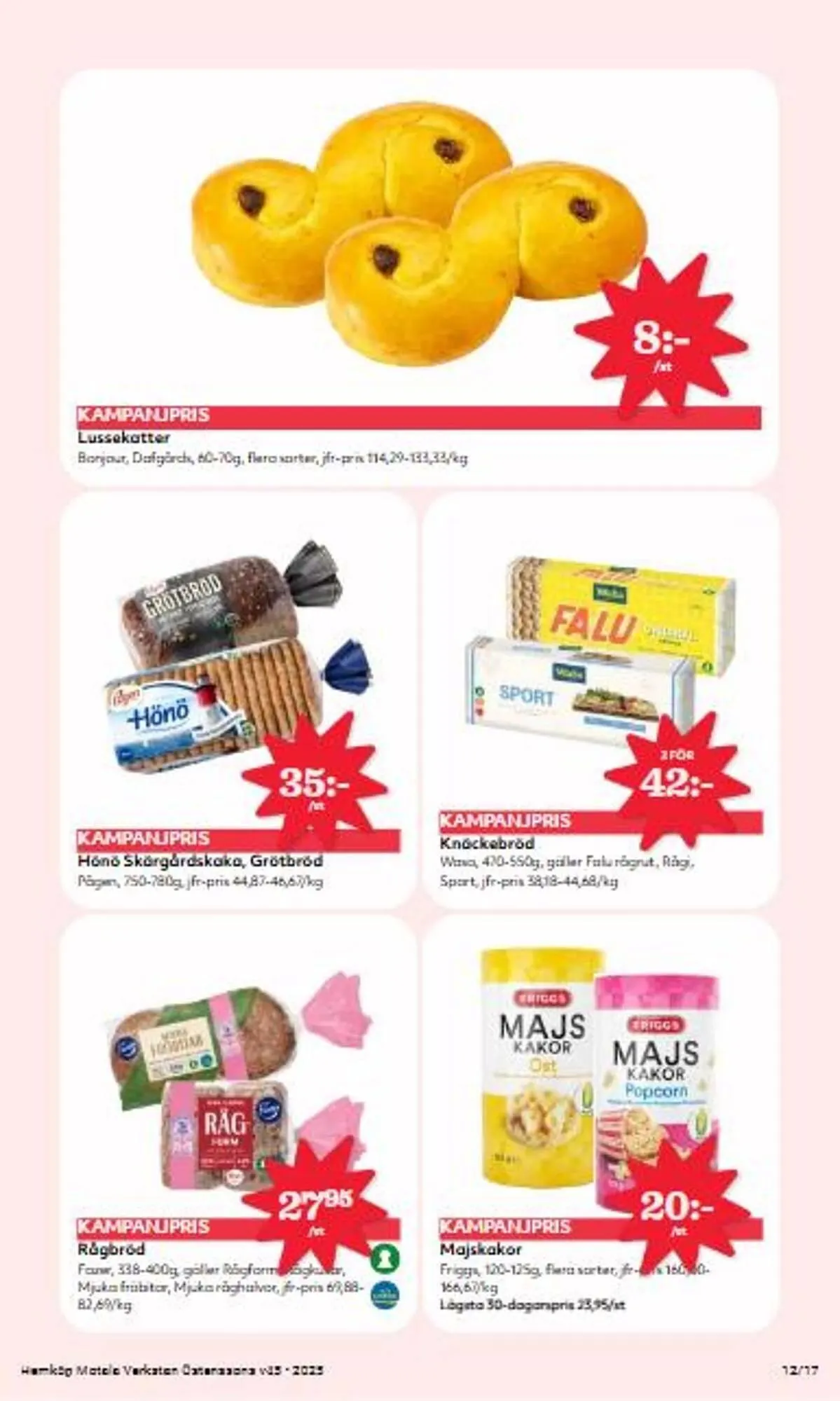 Hemköp reklamblad från 3 november till 9 november 2025 - Reklamblad sidor 12