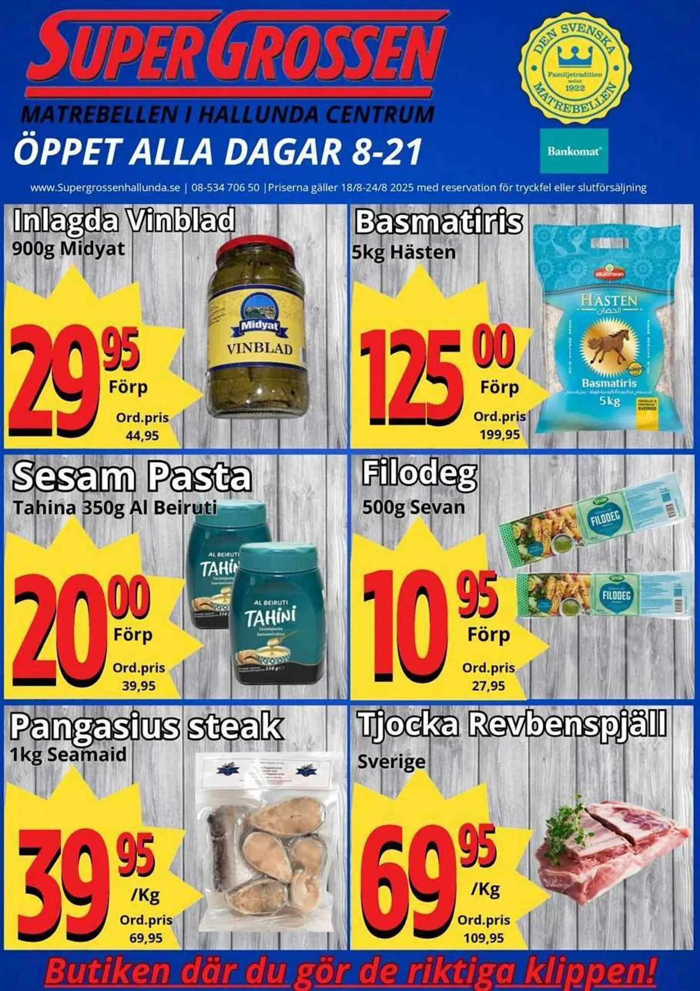 Supergrossen reklamblad - 1