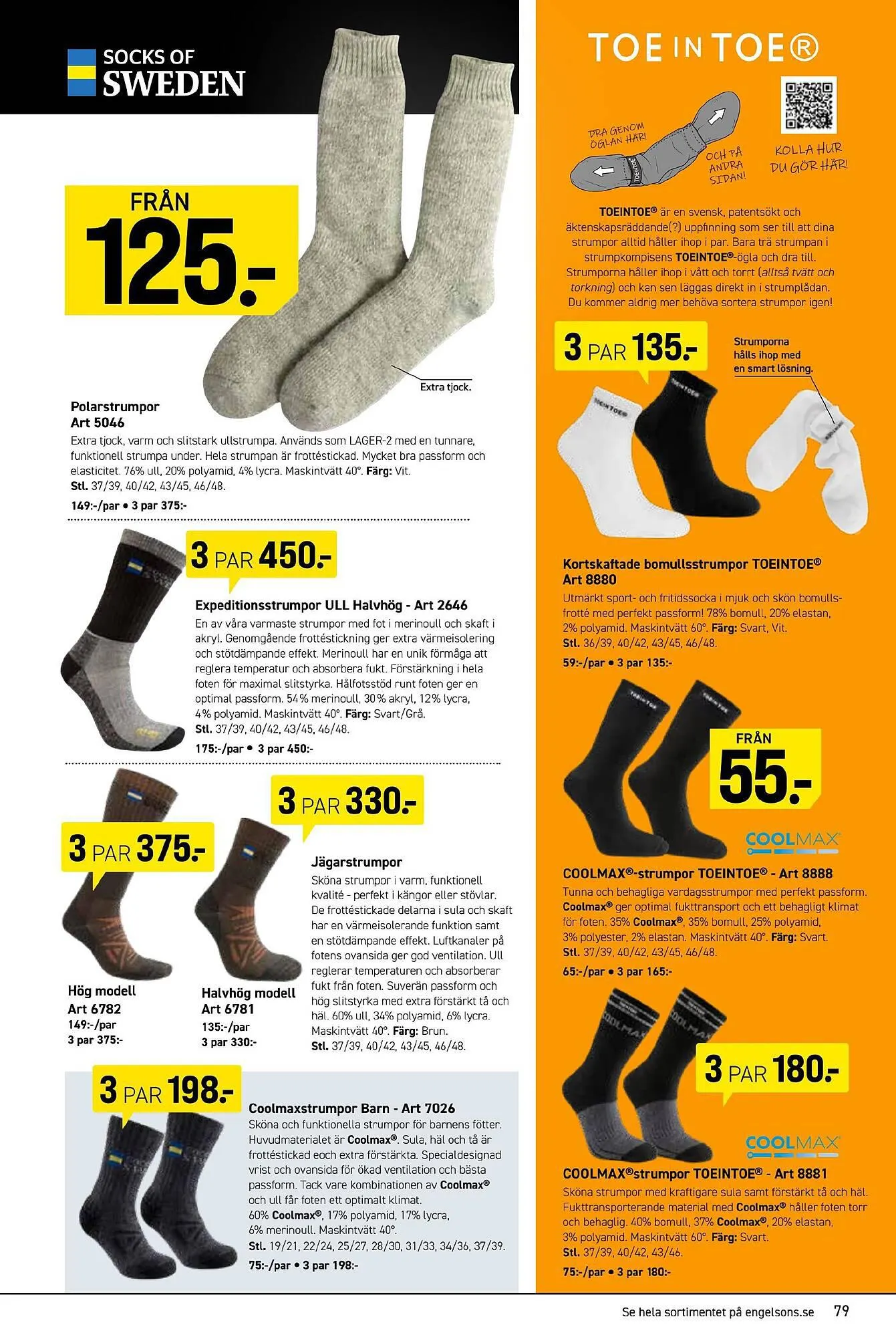 Engelsons reklamblad från 23 oktober till 30 november 2023 - Reklamblad sidor 79