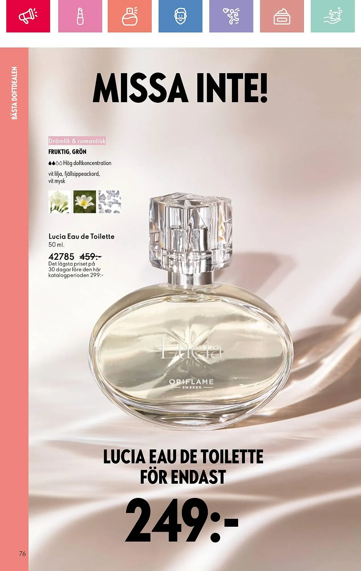 Oriflame reklamblad från 13 juli till 2 augusti 2025 - Reklamblad sidor 76