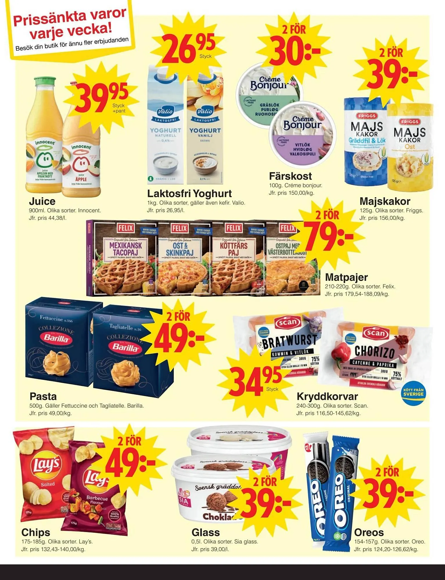 Matöppet reklamblad från 3 november till 9 november 2025 - Reklamblad sidor 3