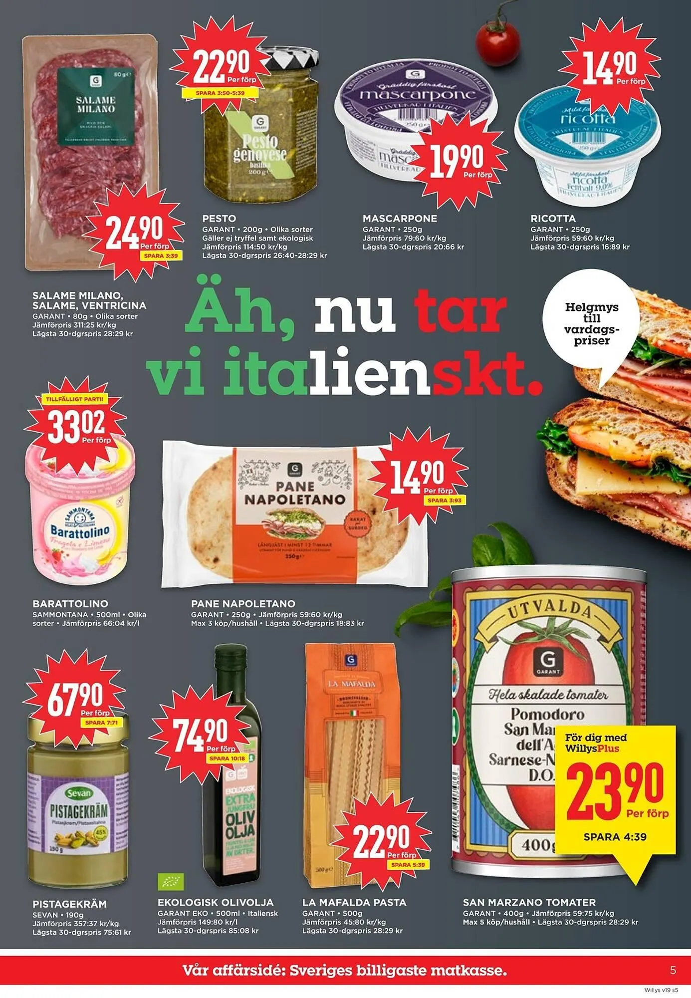 Willys reklamblad från 4 maj till 10 maj 2026 - Reklamblad sidor 5