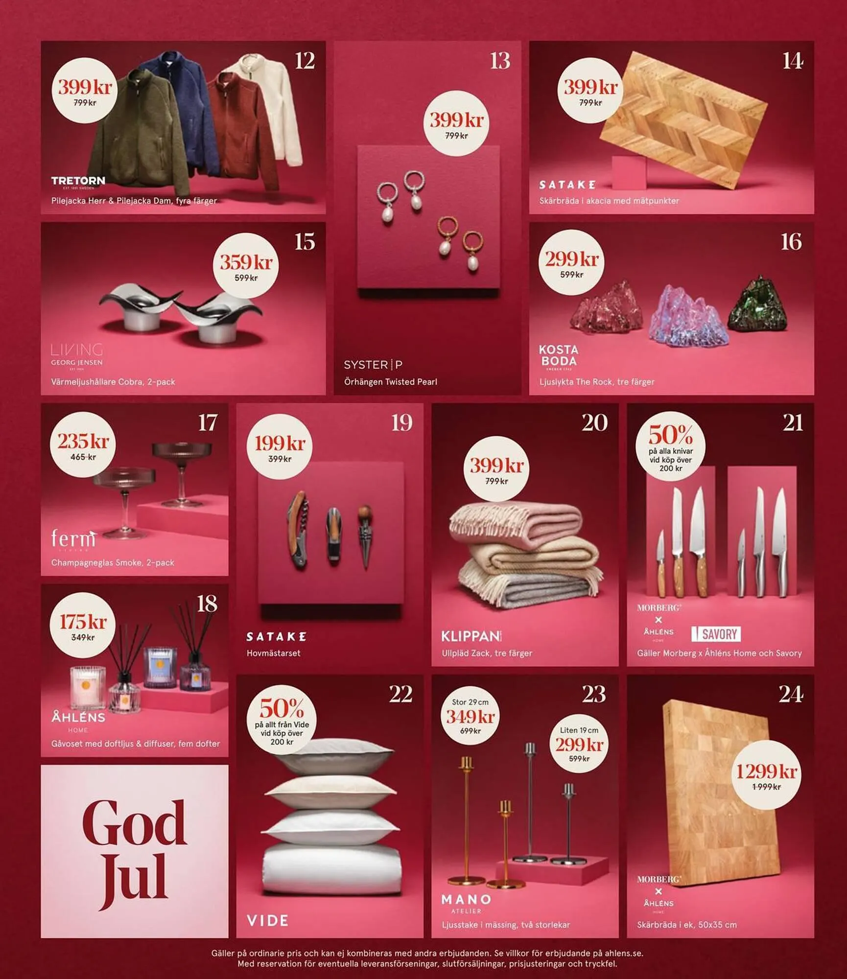 Åhléns reklamblad från 25 november till 11 december 2025 - Reklamblad sidor 123