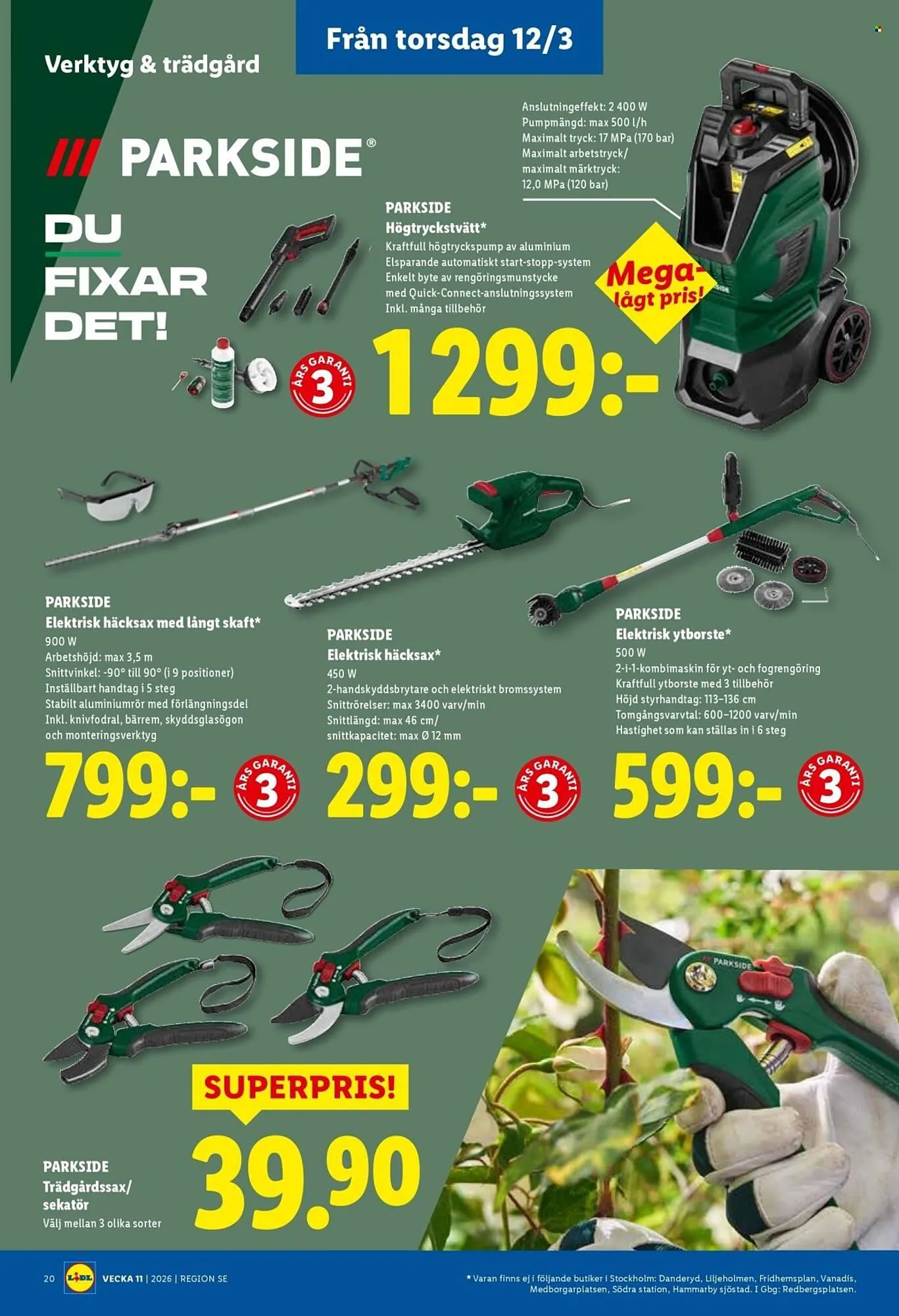 Lidl reklamblad från 9 mars till 15 mars 2026 - Reklamblad sidor 22