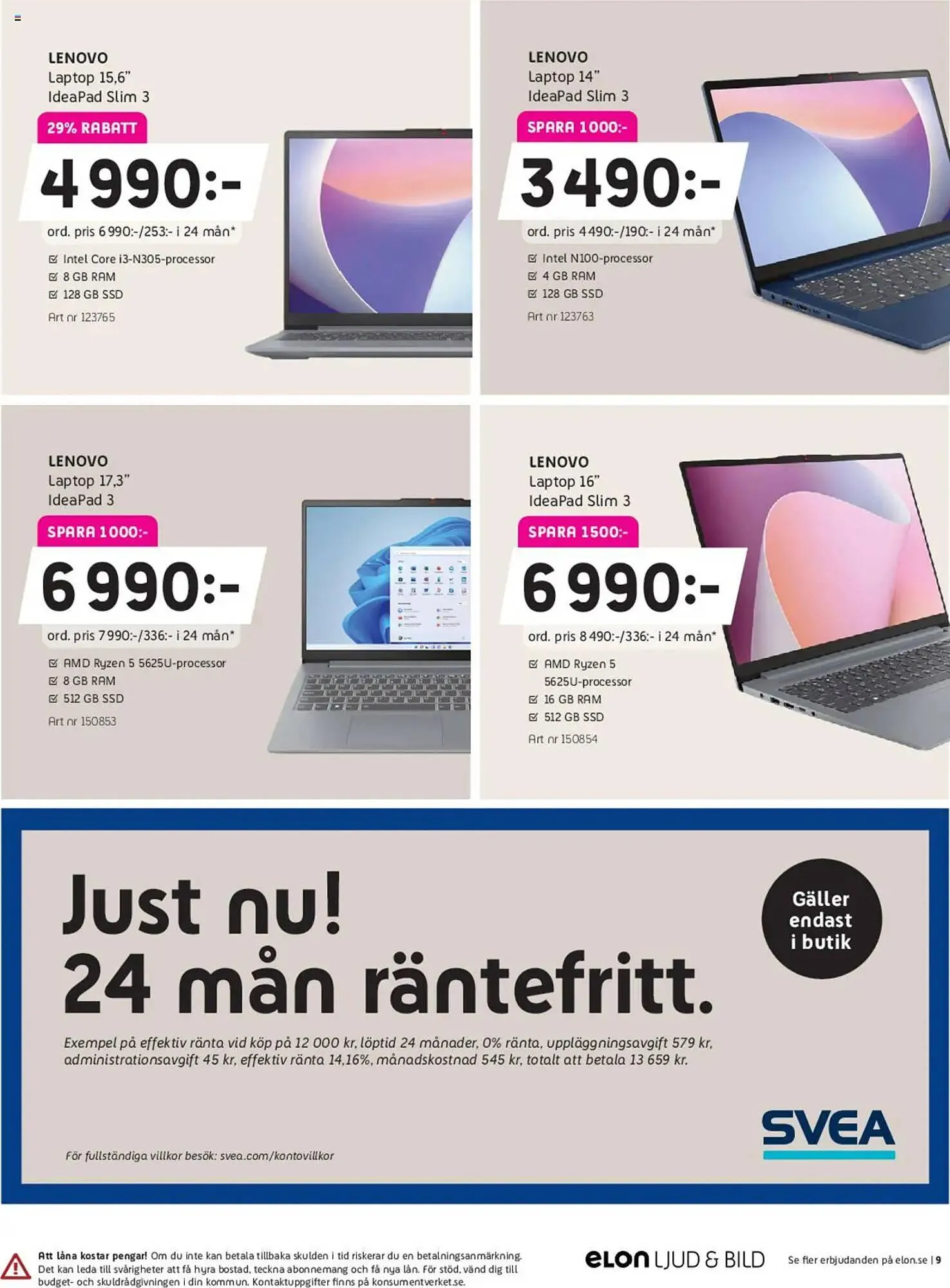 Elon reklamblad från 29 september till 12 oktober 2025 - Reklamblad sidor 9