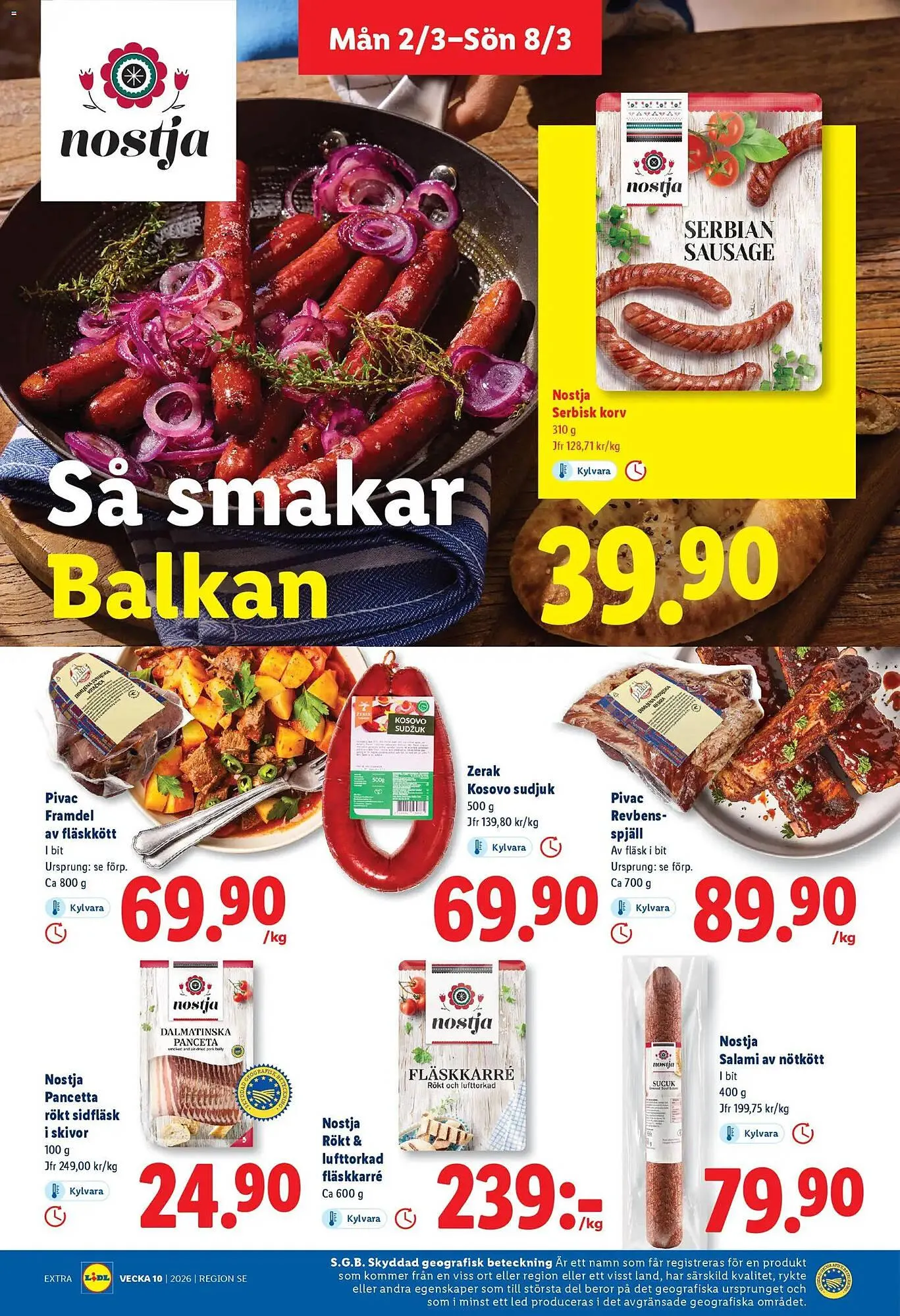 Lidl reklamblad från 2 mars till 8 mars 2026 - Reklamblad sidor 13