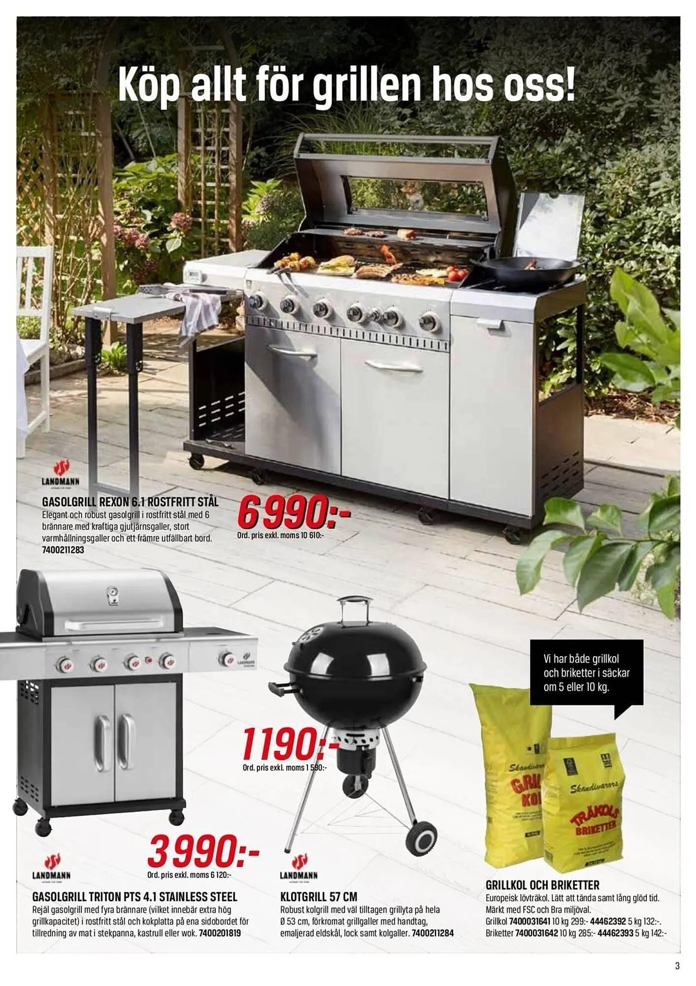 Swedol reklamblad från 2 april till 30 april 2025 - Reklamblad sidor 3
