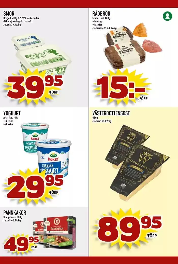 Upptäck attraktiva erbjudanden från 28 oktober till 11 november 2024 - Reklamblad sidor 4