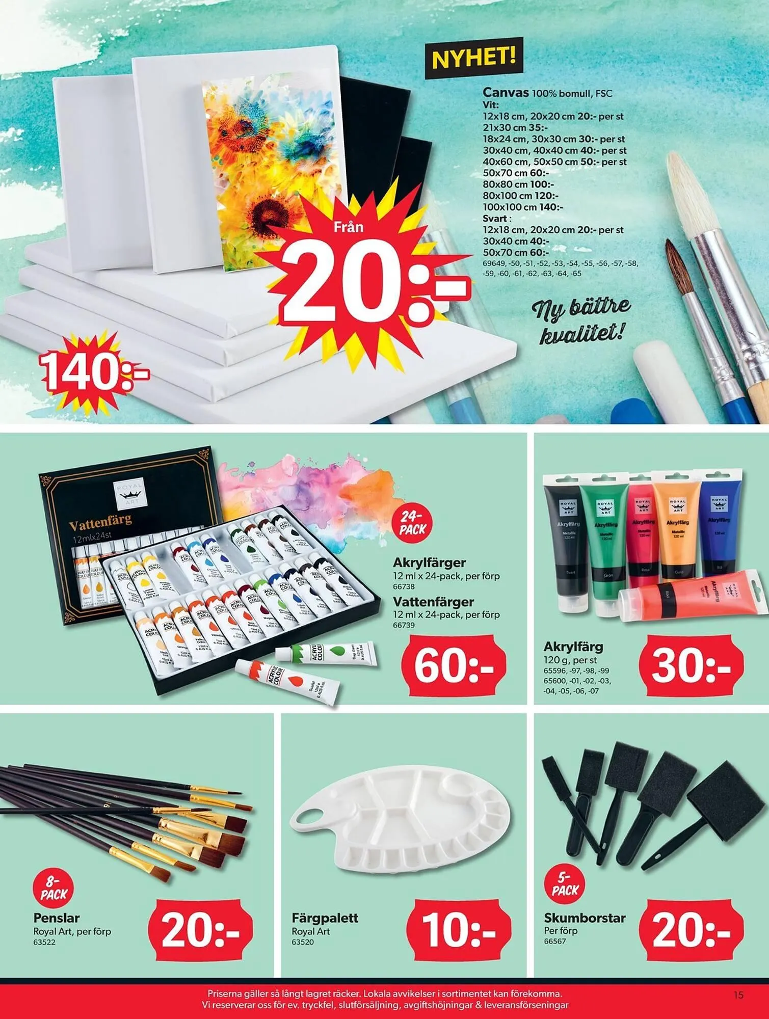 DollarStore reklamblad från 25 augusti till 7 september 2025 - Reklamblad sidor 15
