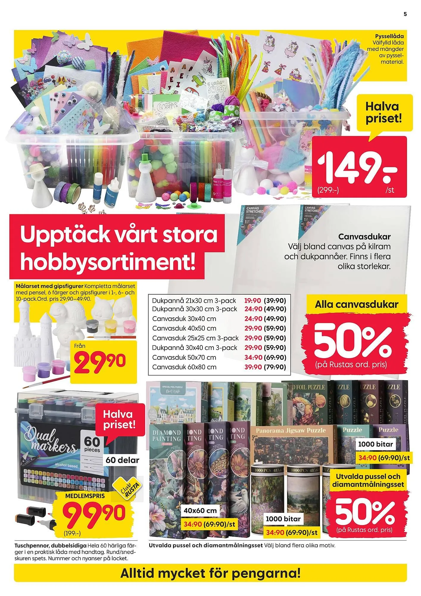 Rusta reklamblad från 8 september till 14 september 2025 - Reklamblad sidor 5
