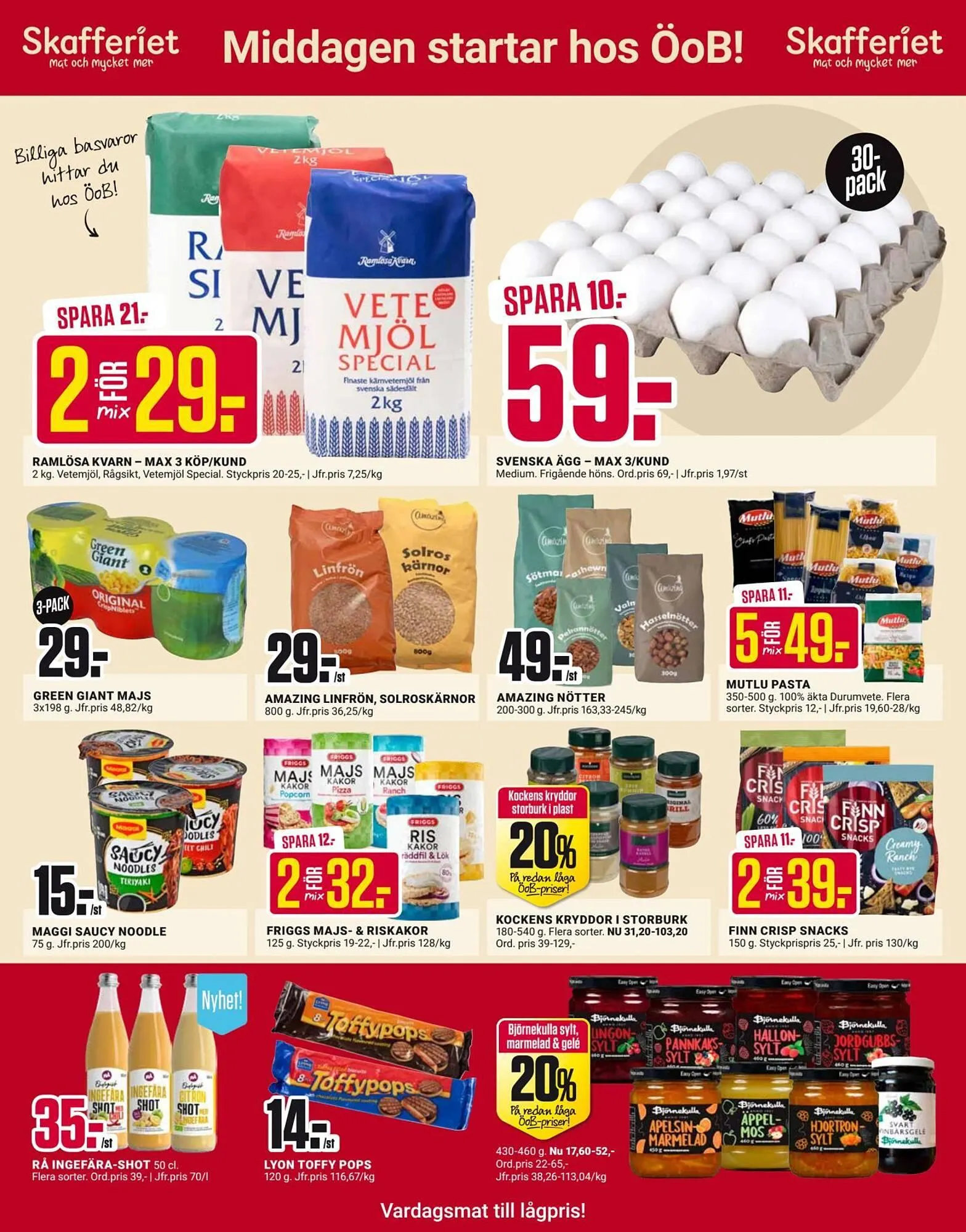 ÖoB annonsblad från 27 oktober till 3 november 2025 - Reklamblad sidor 8